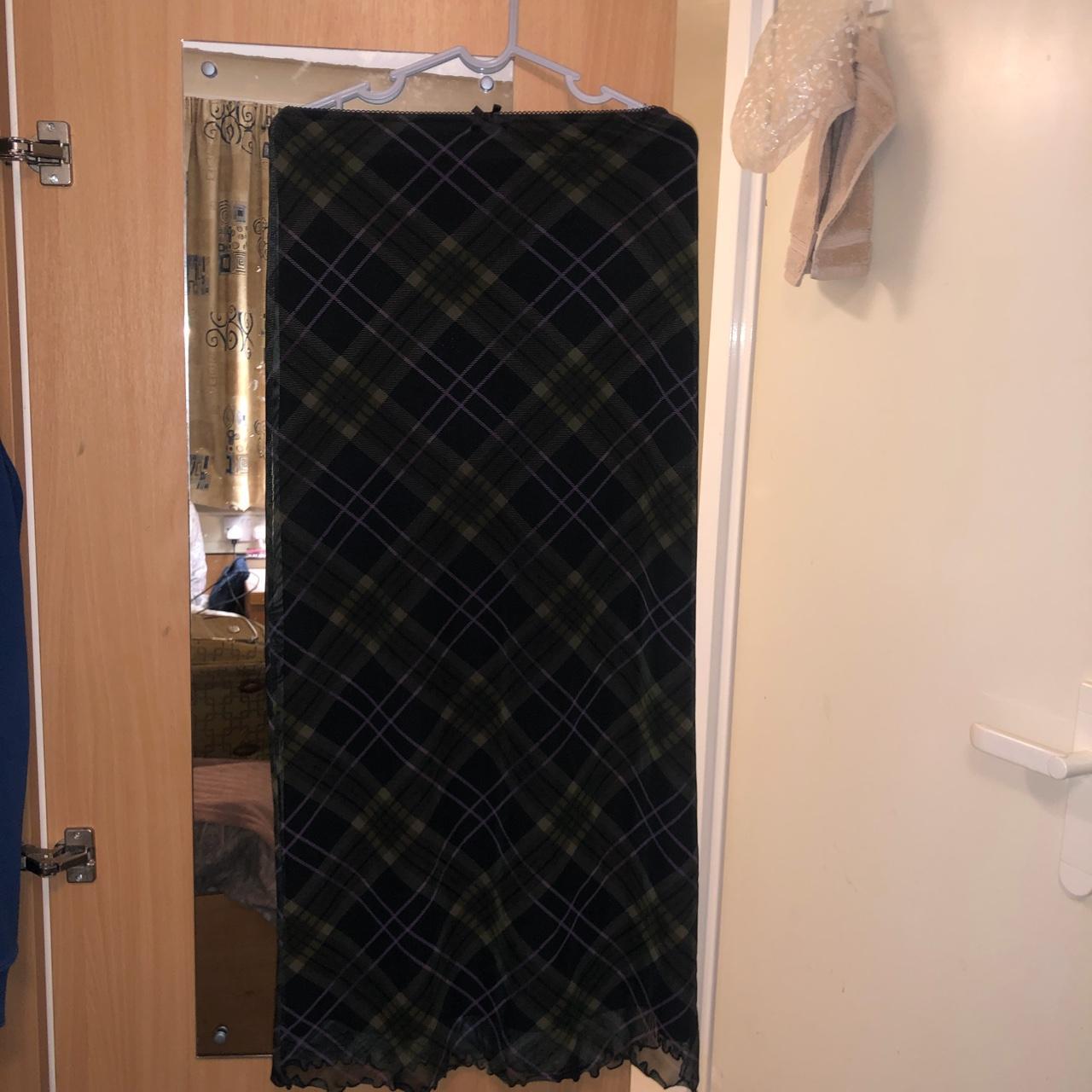 Urban outfitters XXS 90’s maxi skirt 2 layers, mesh... Depop