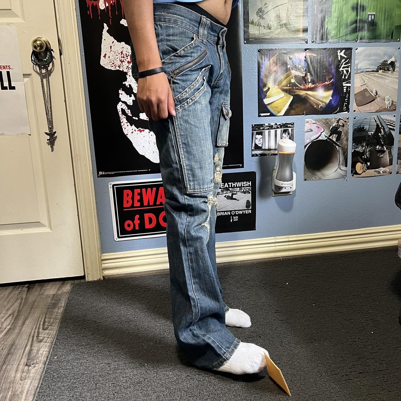 Japanese label 00s MIDAS damage Jeans