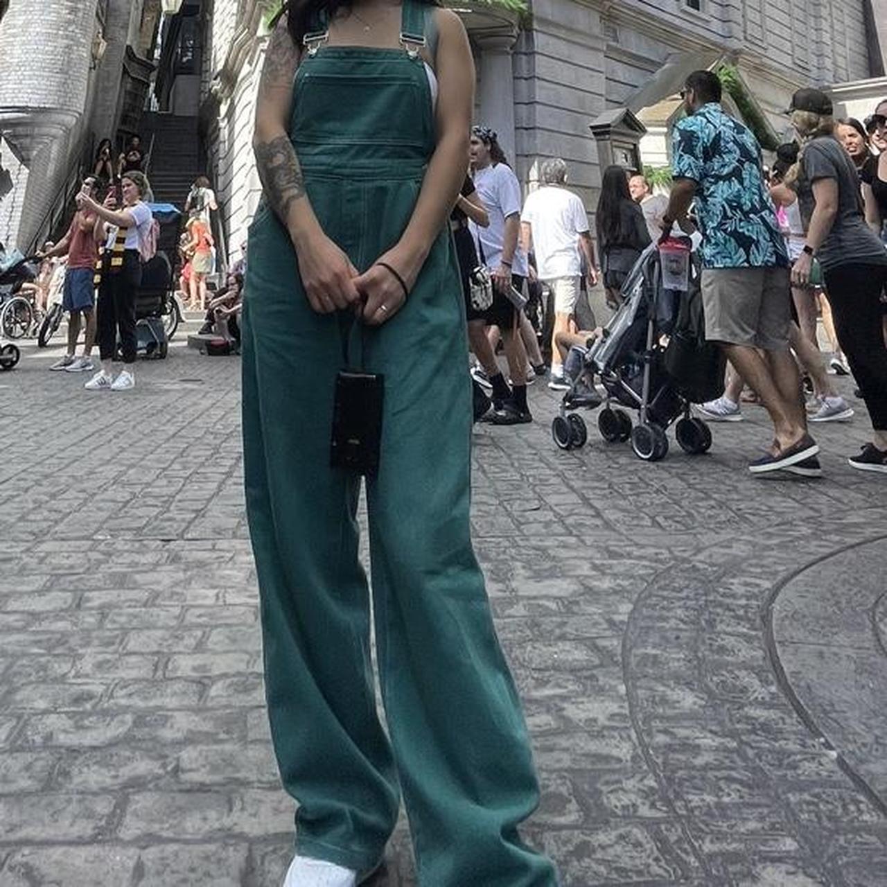 Princess Polly overalls!! Super cute (bluish?) green... Depop