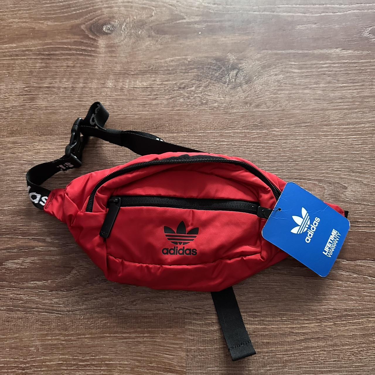 Adidas fanny pack red best sale