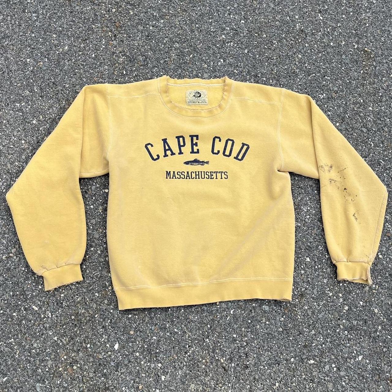 Cape cod crewneck sweatshirt hot sale yellow