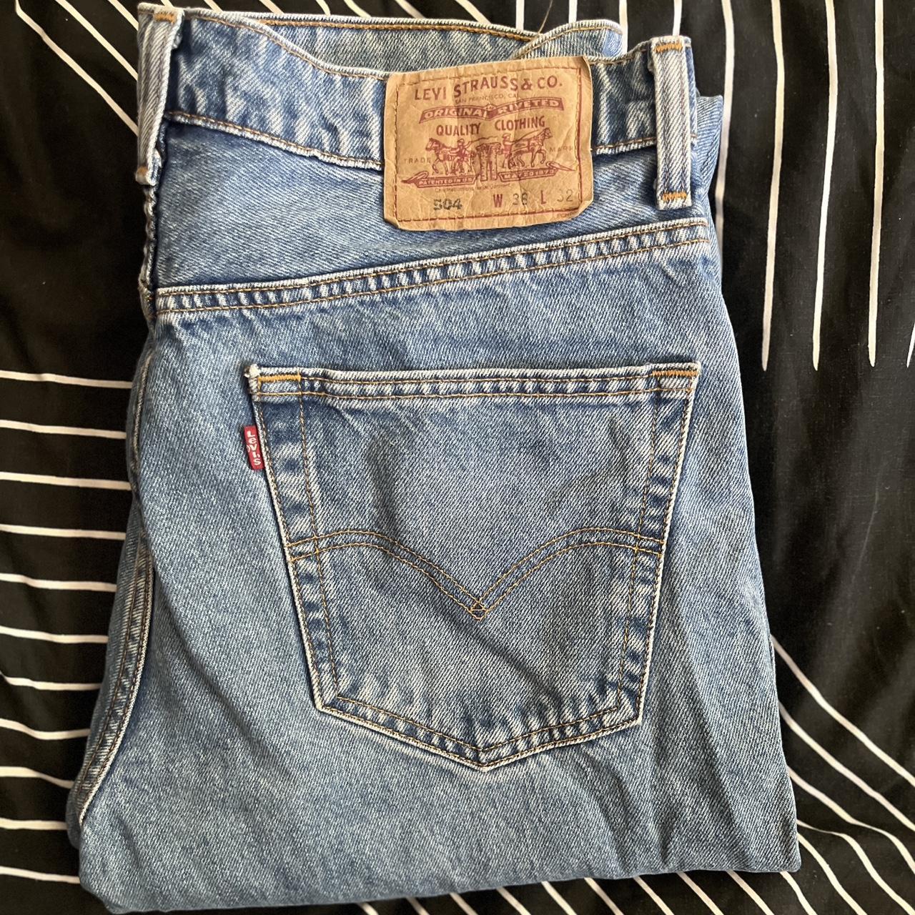 Levi’s 504 36/32 Perfect straight leg baggy fit... - Depop