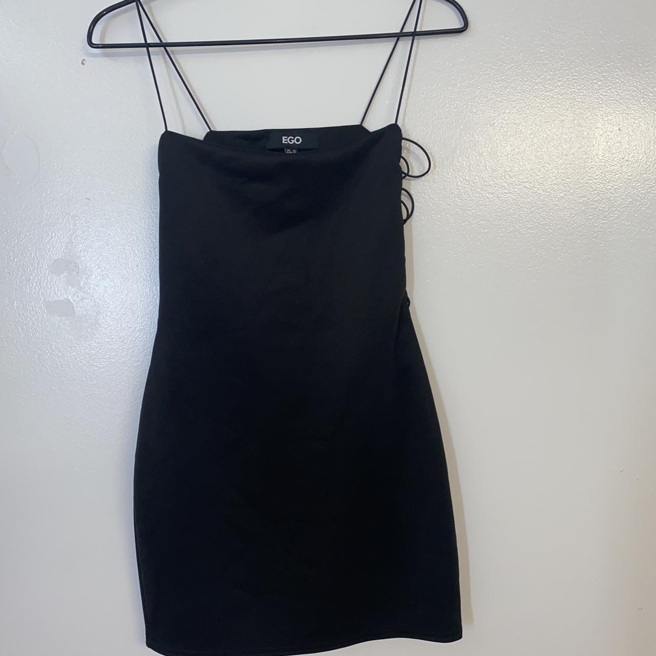 EGO Women's Black Dress | Depop