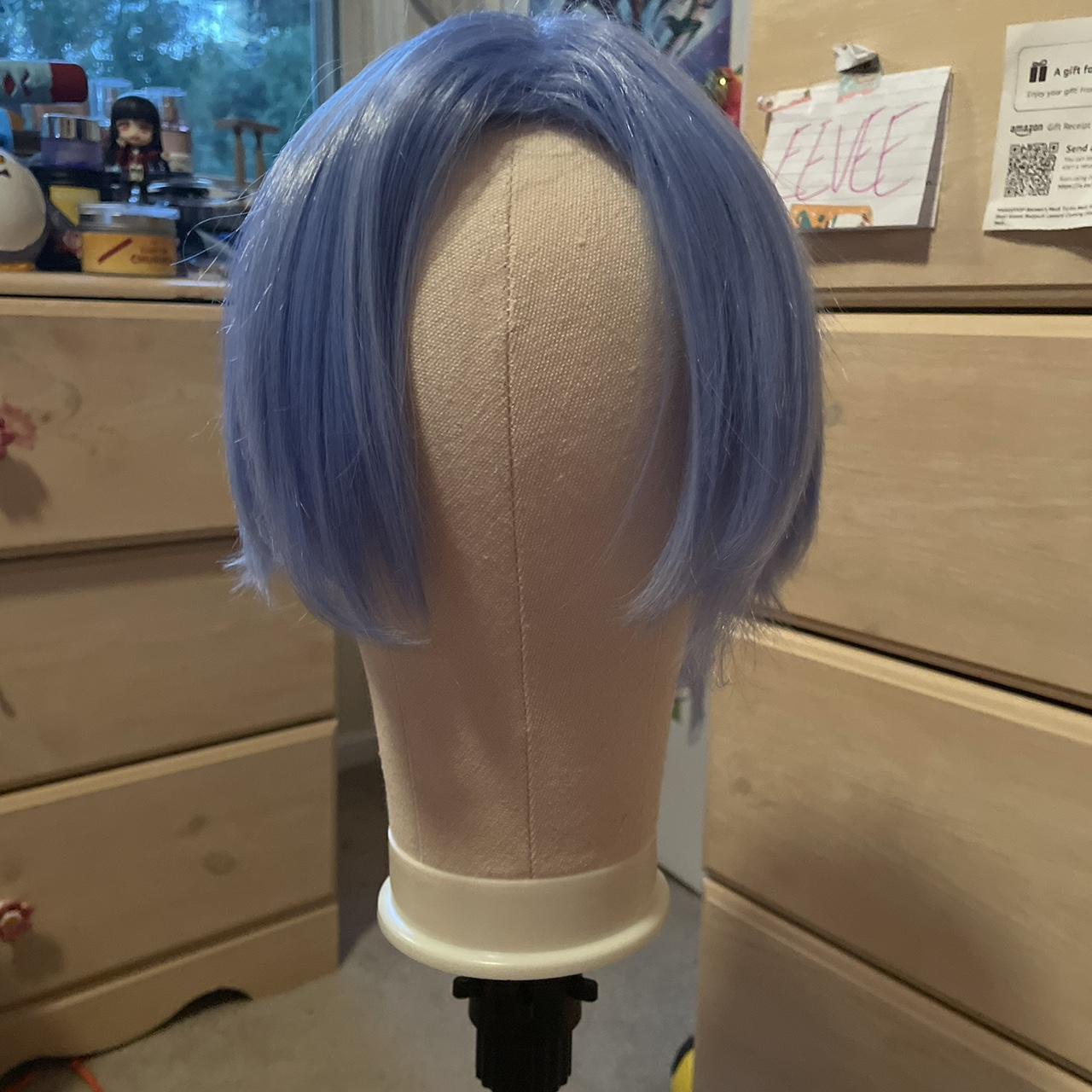 SK8 the Infinity Langa Cosplay Wigs Short Blue