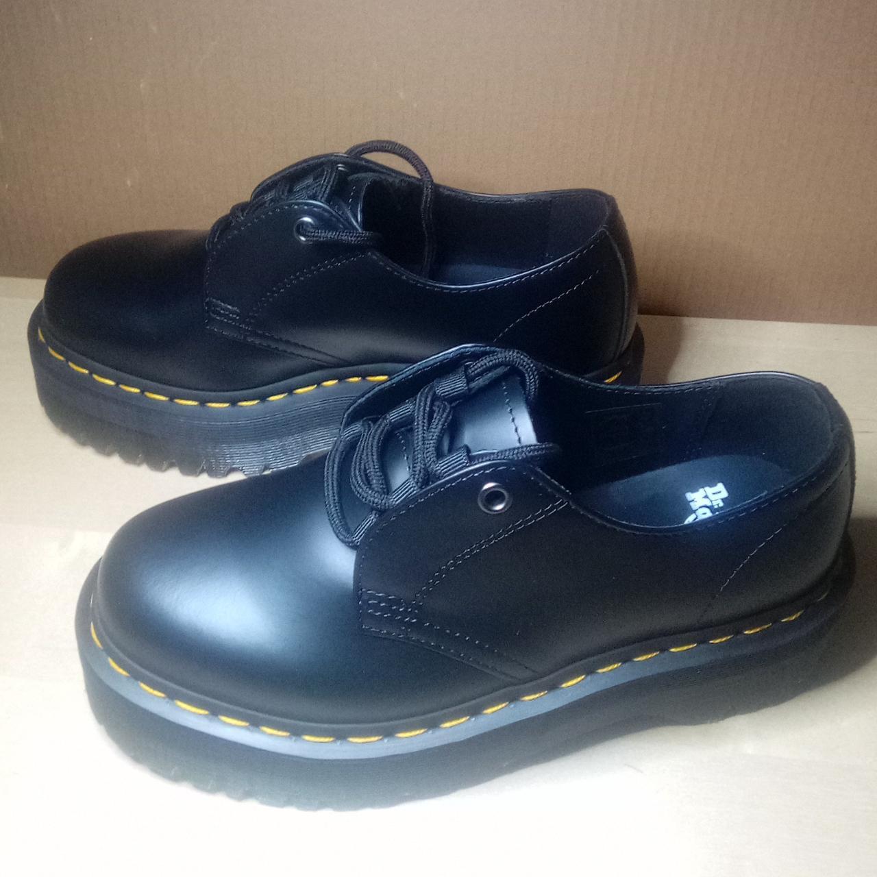 Dr. Martens Jarrick lo smooth leather platform... - Depop