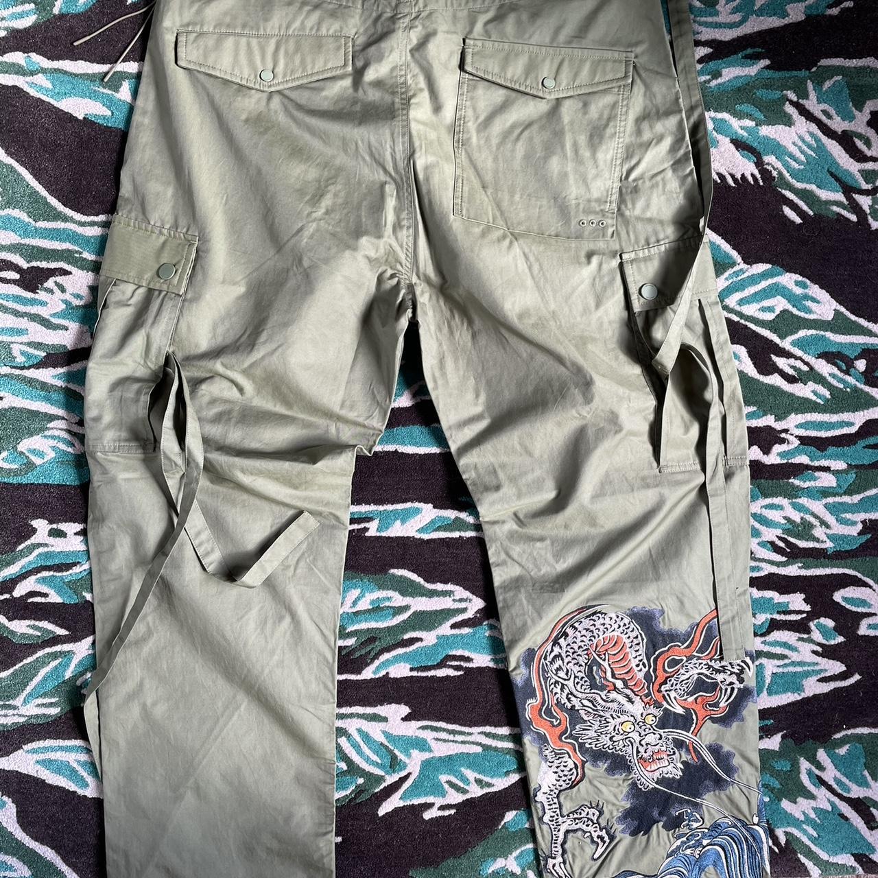 Maharishi embroiled dragon trousers Brand new | Depop