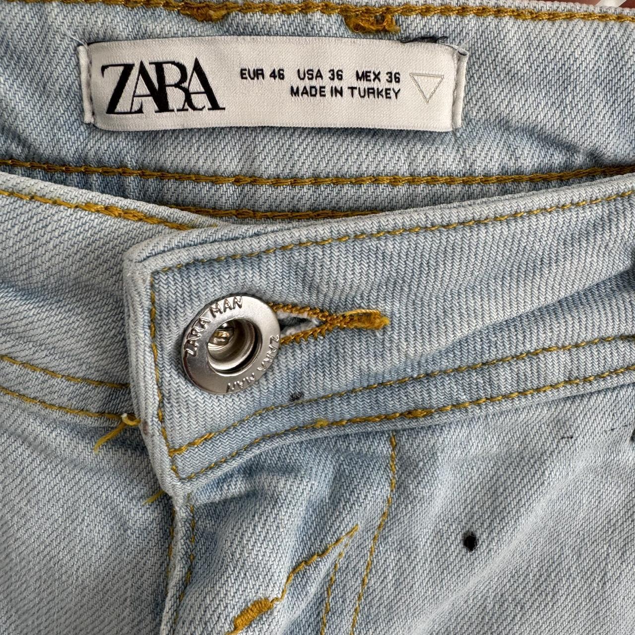 Zara Male Jeans Size Eur 46 The jeans are in... Depop