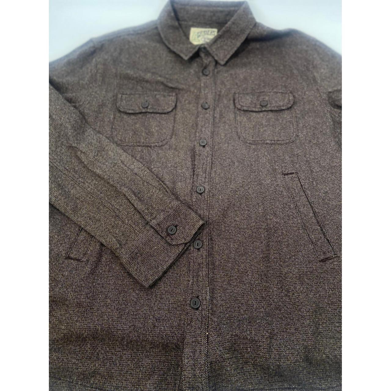 Preloved Men's Shacket Jacket - Brown - XXL – Gra… - image 1