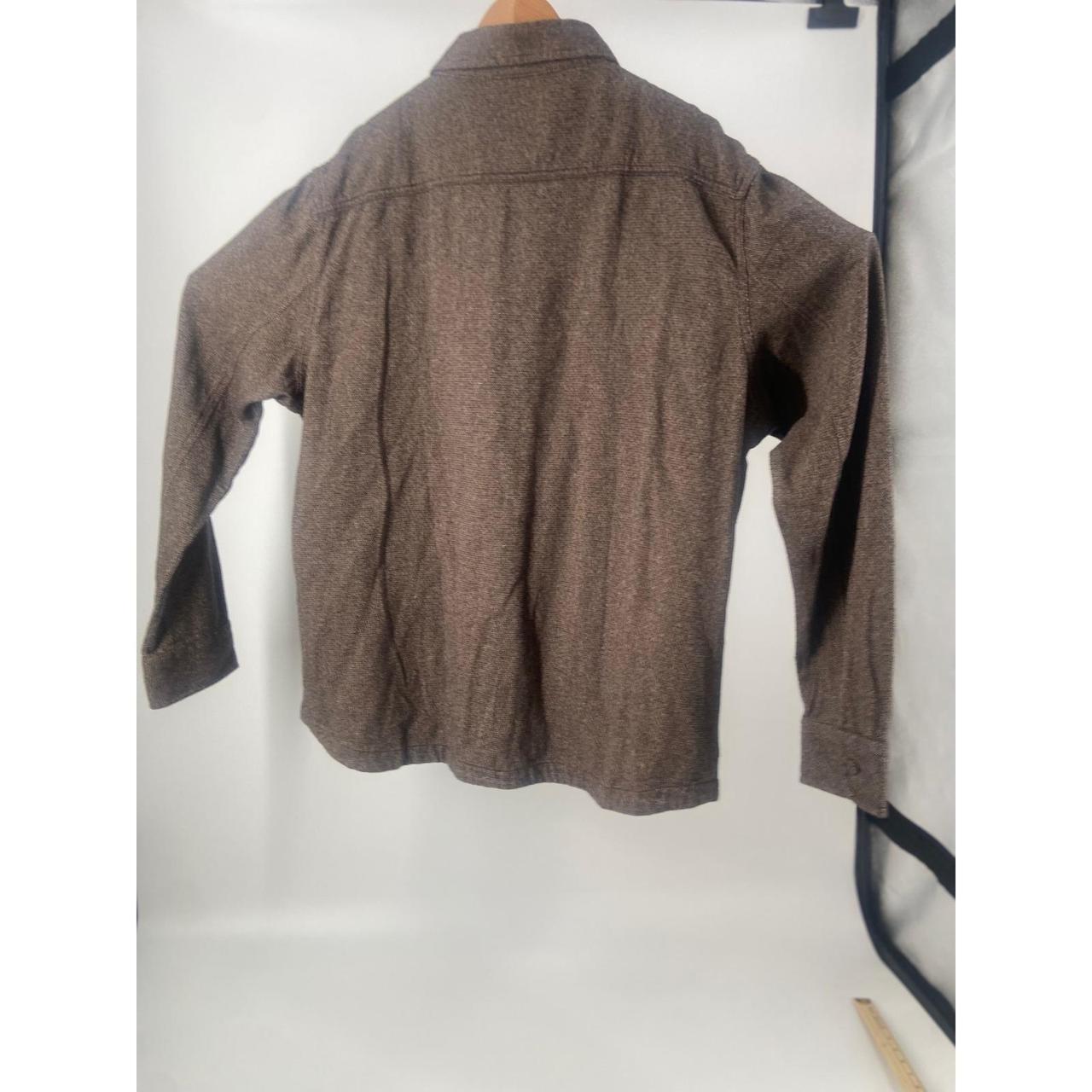 Preloved Men's Shacket Jacket - Brown - XXL – Gra… - image 3