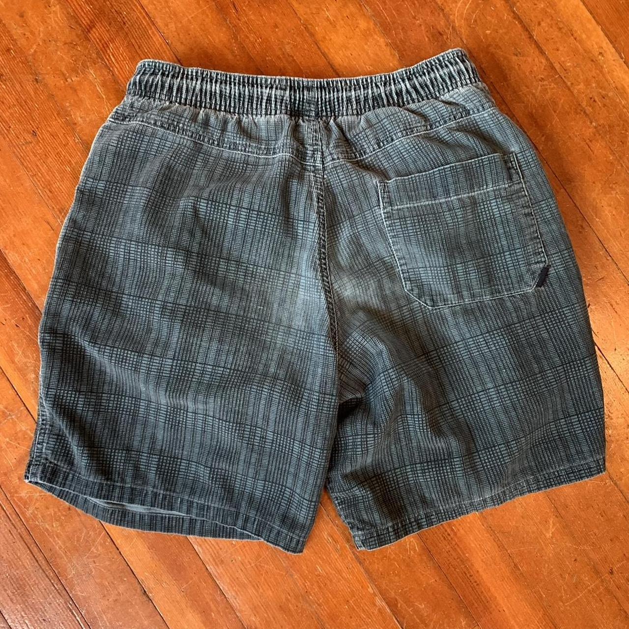 Ocean Pacific Men's Green and Khaki Shorts | Depop