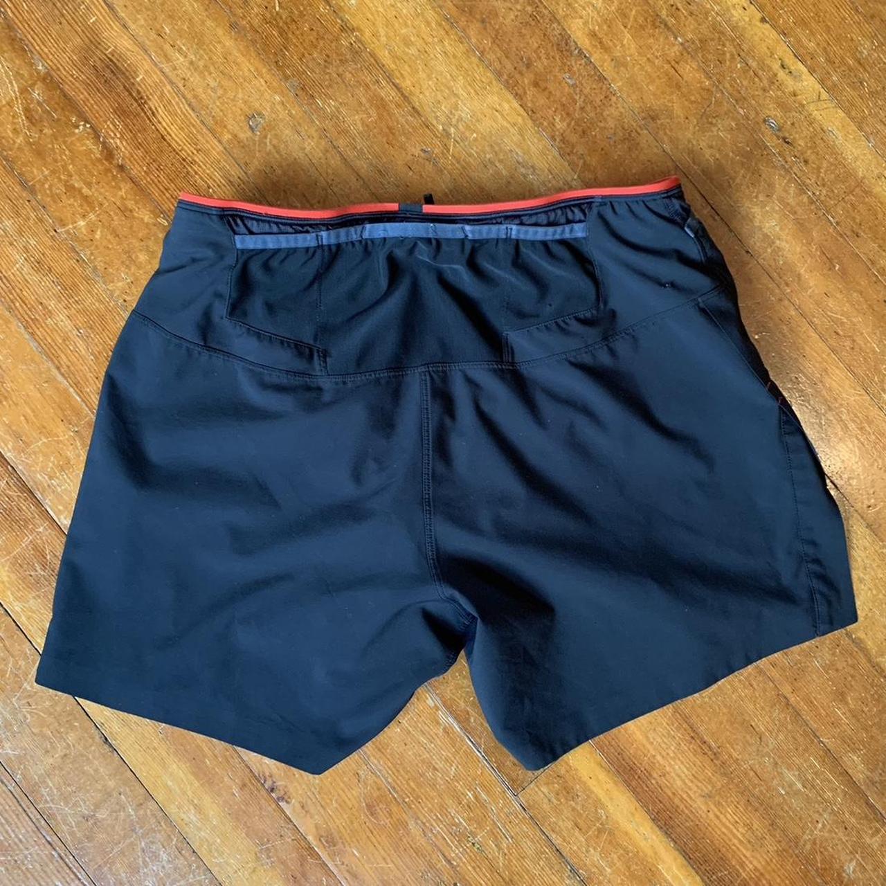 Arc'teryx Men's Black and Red Shorts | Depop