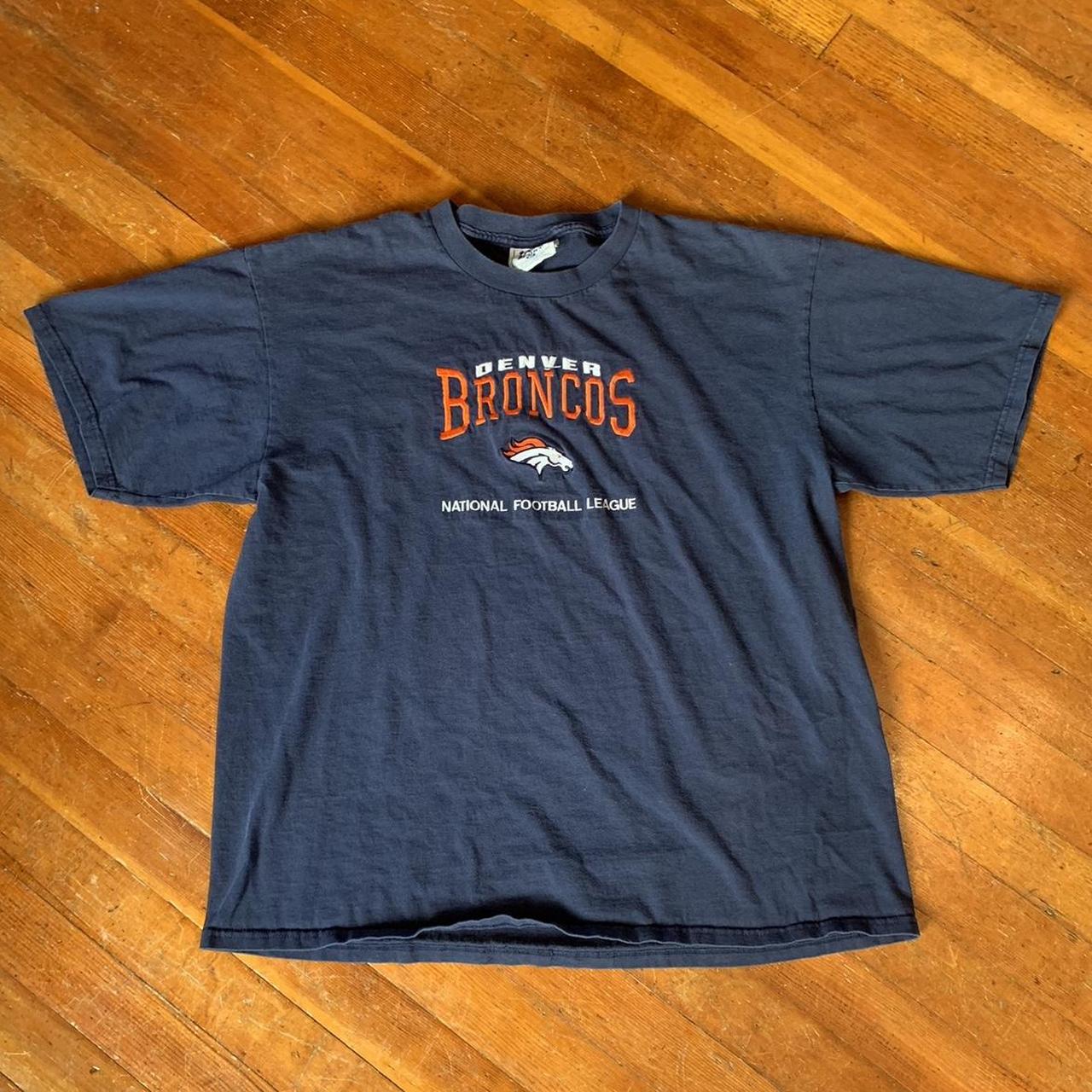 Vintage broncos t clearance shirt