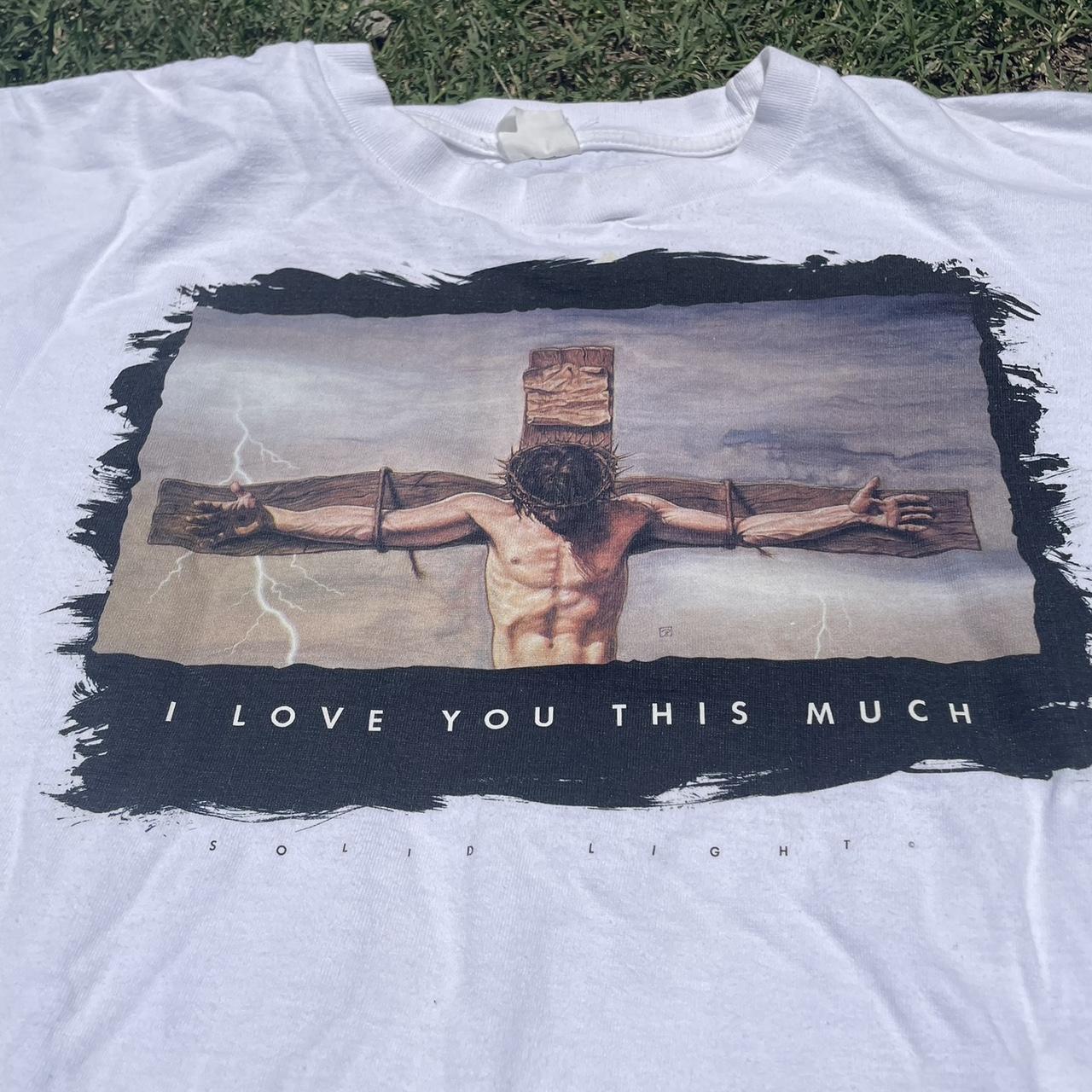 jesus lightning tee “I love you this