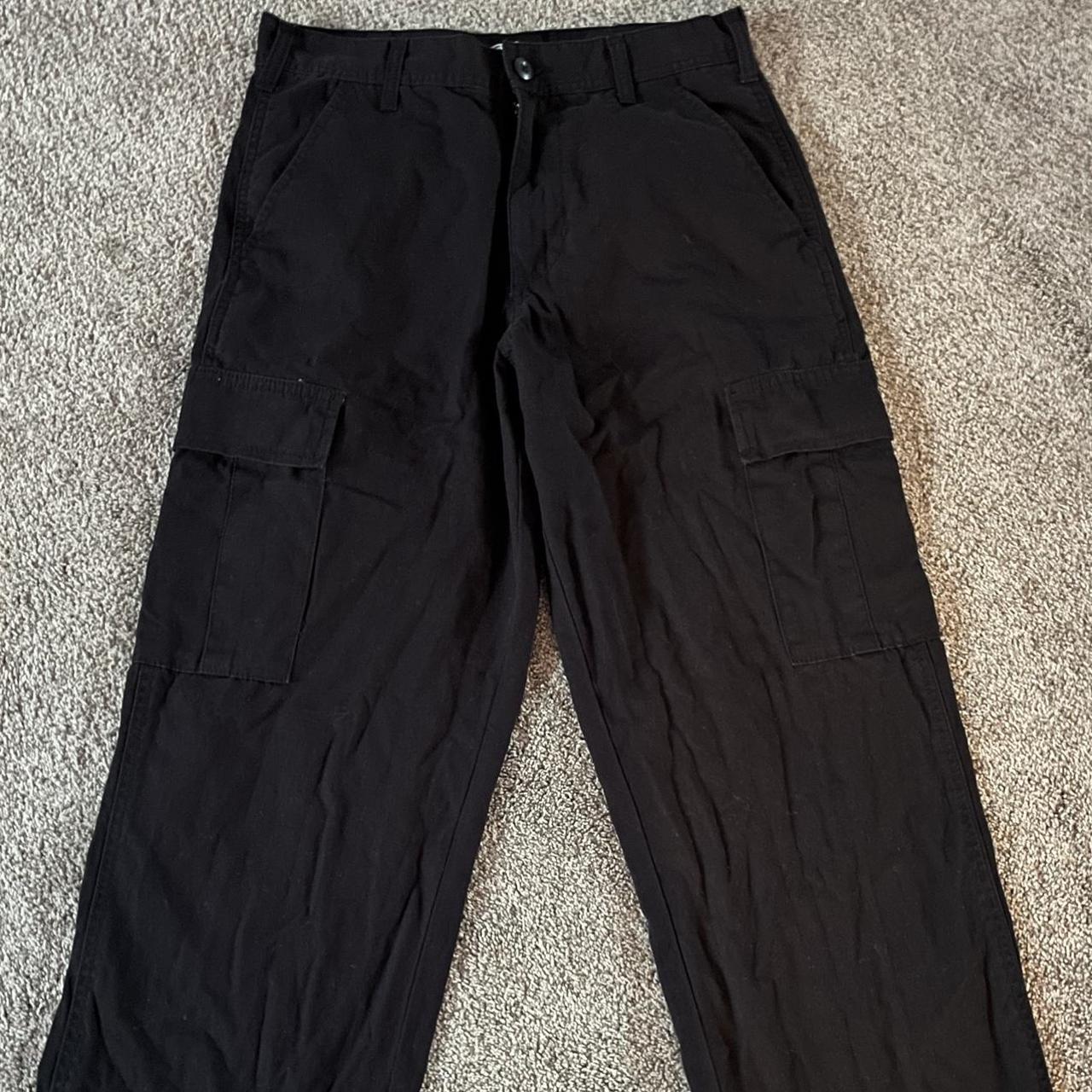 Black RSQ unisex cargos - Depop