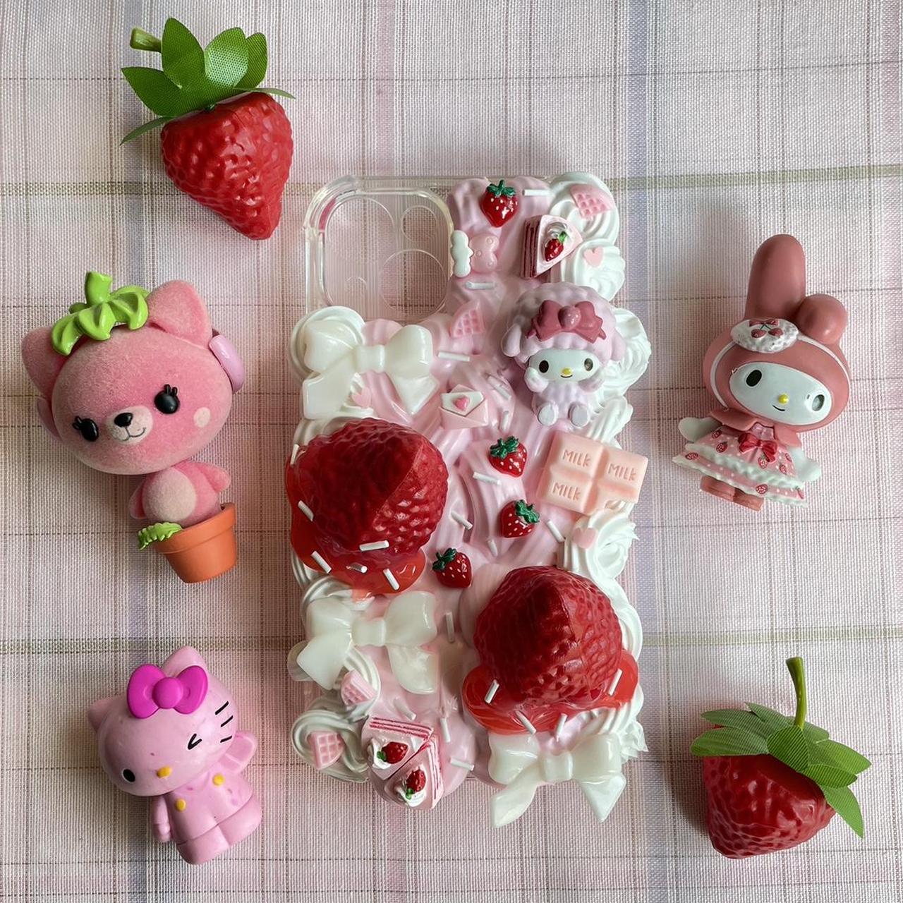My Sweet Piano Strawberry Desserts Decoden Phone | Depop