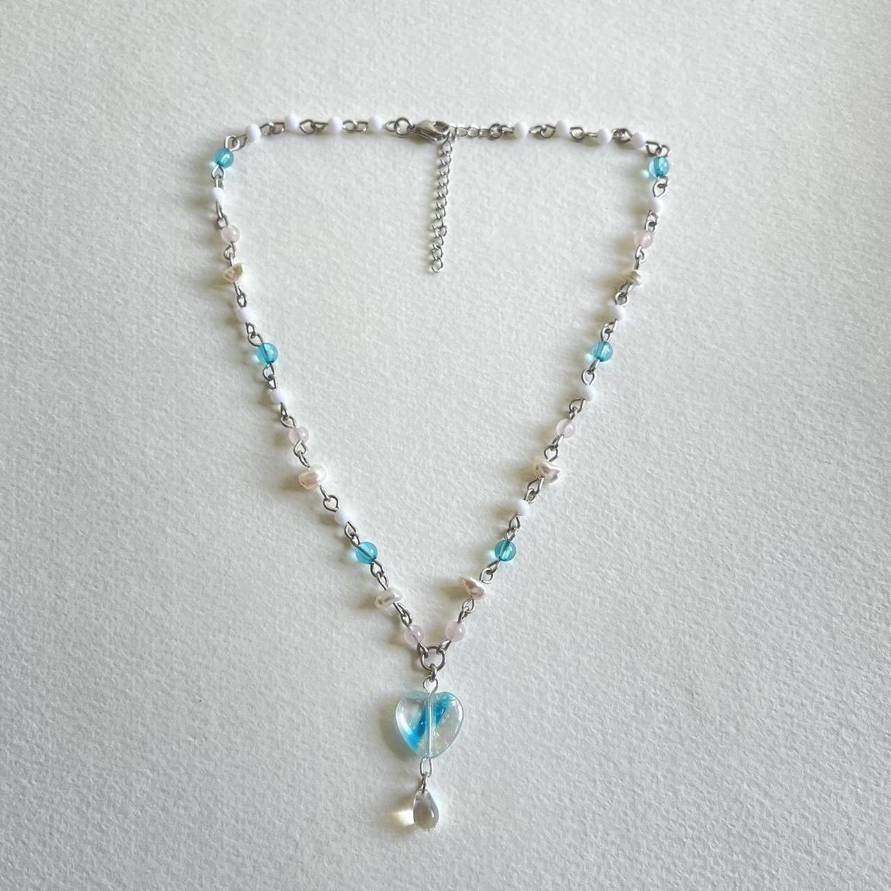 Exquisite Bluetopaz Necklace with Diamonds (99,92 ct.) | SCHMUCKTRAEUME.COM