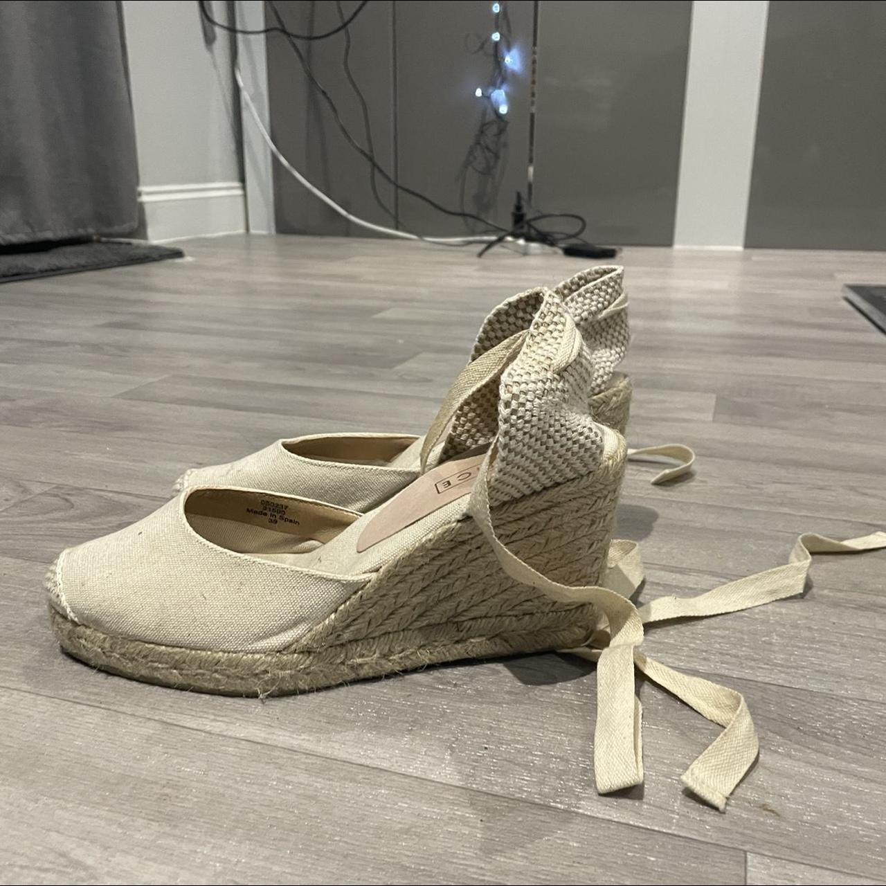 Women's Cream Espadrilles Depop