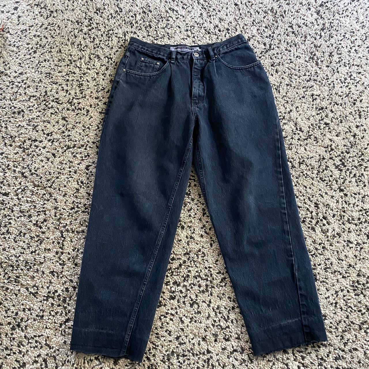 Waste 32 anchor blue loose fit baggy jeans. Good... - Depop