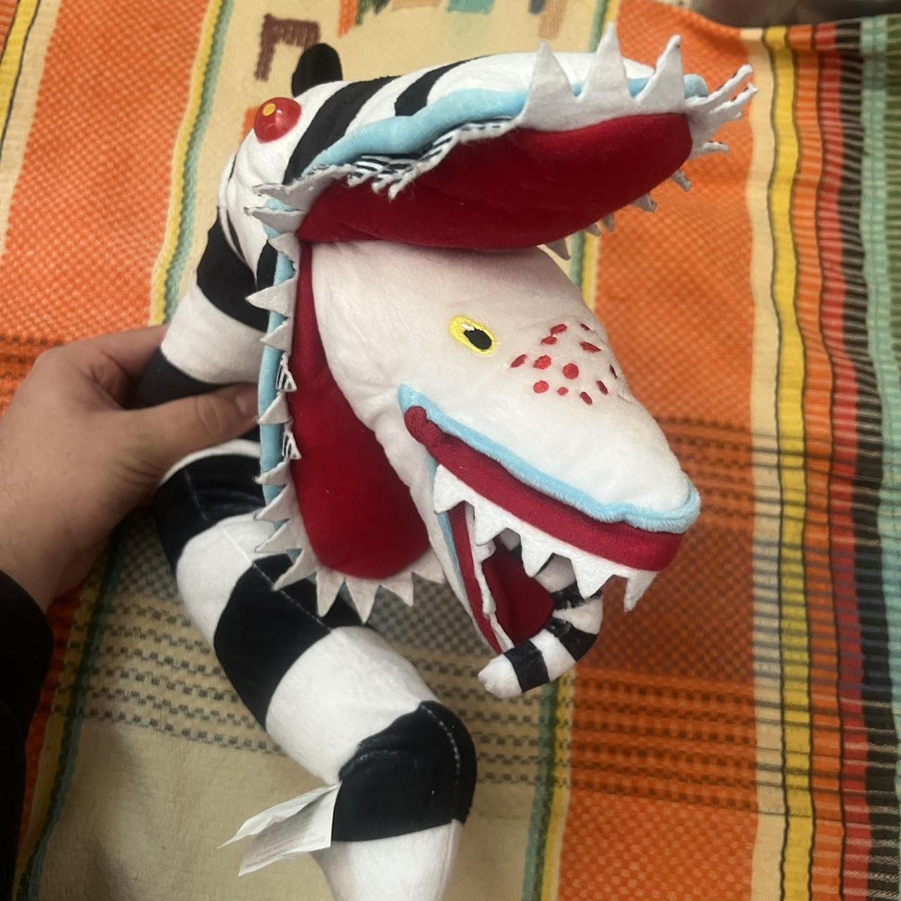 Beetlejuice Sand Snake plush. Metal rod inside to... - Depop