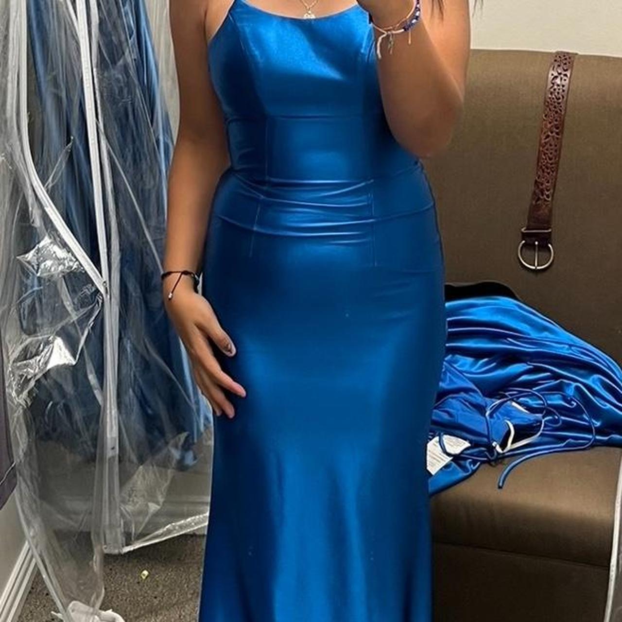 Used once prom dress Bought last year in May and. Depop