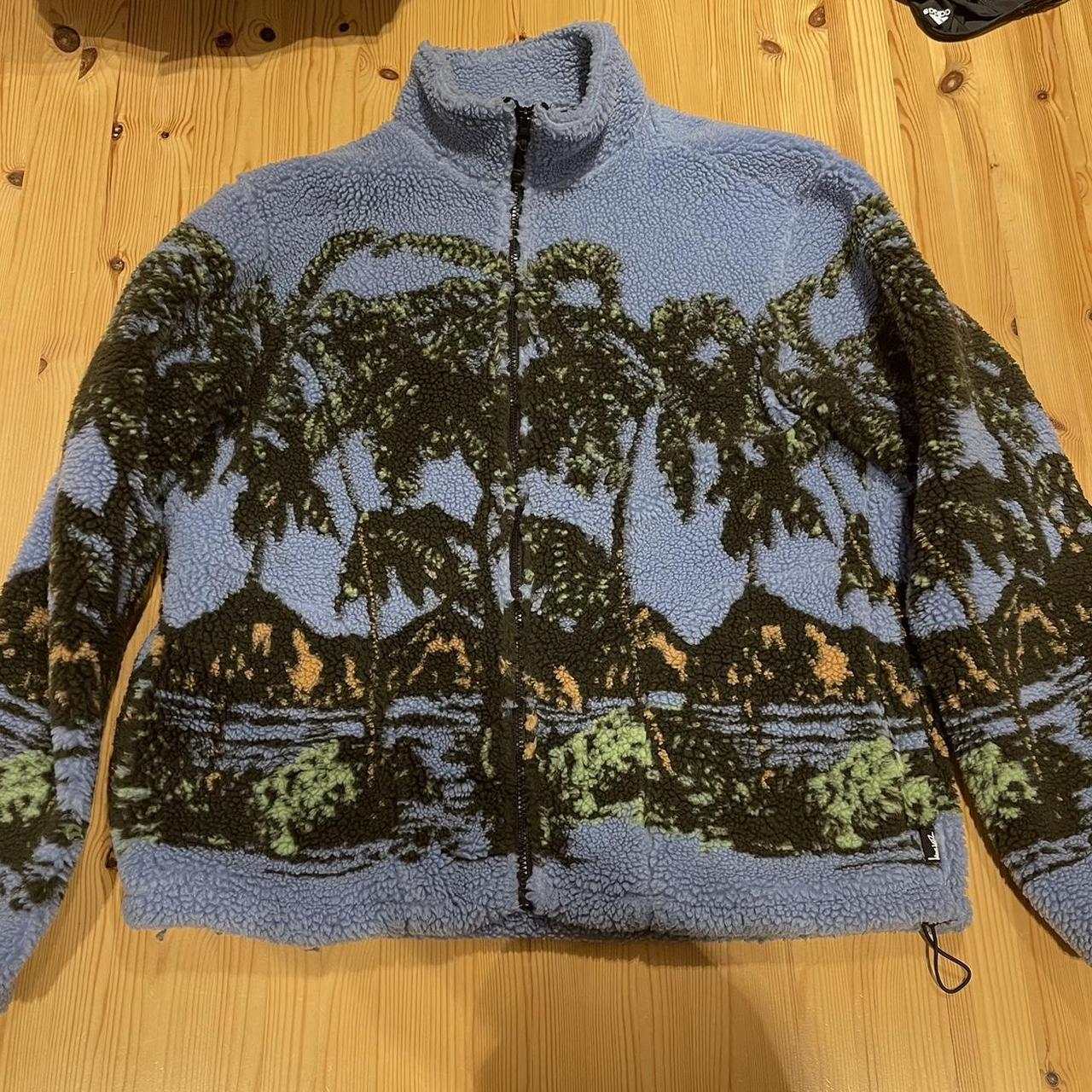 Stussy hawaiian discount jacquard mock xxl