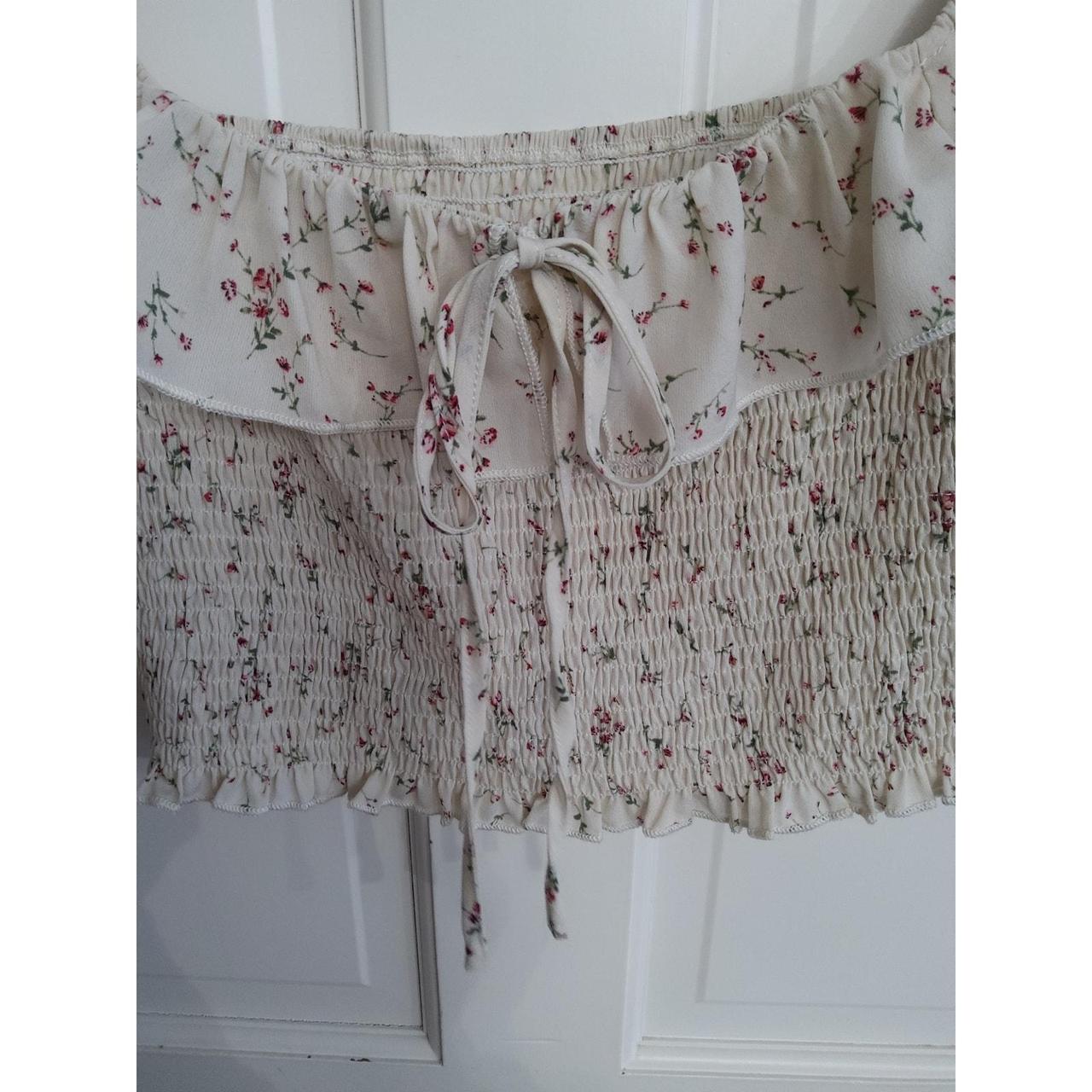 Source Unknown Women's Blouse - Cream - M – No br… - image 2