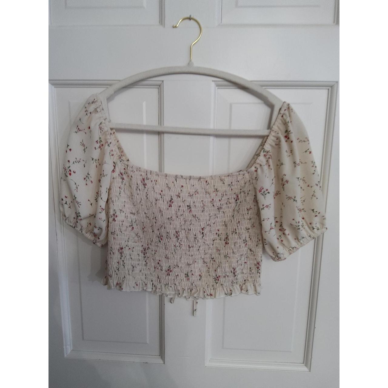 Source Unknown Women's Blouse - Cream - M – No br… - image 5