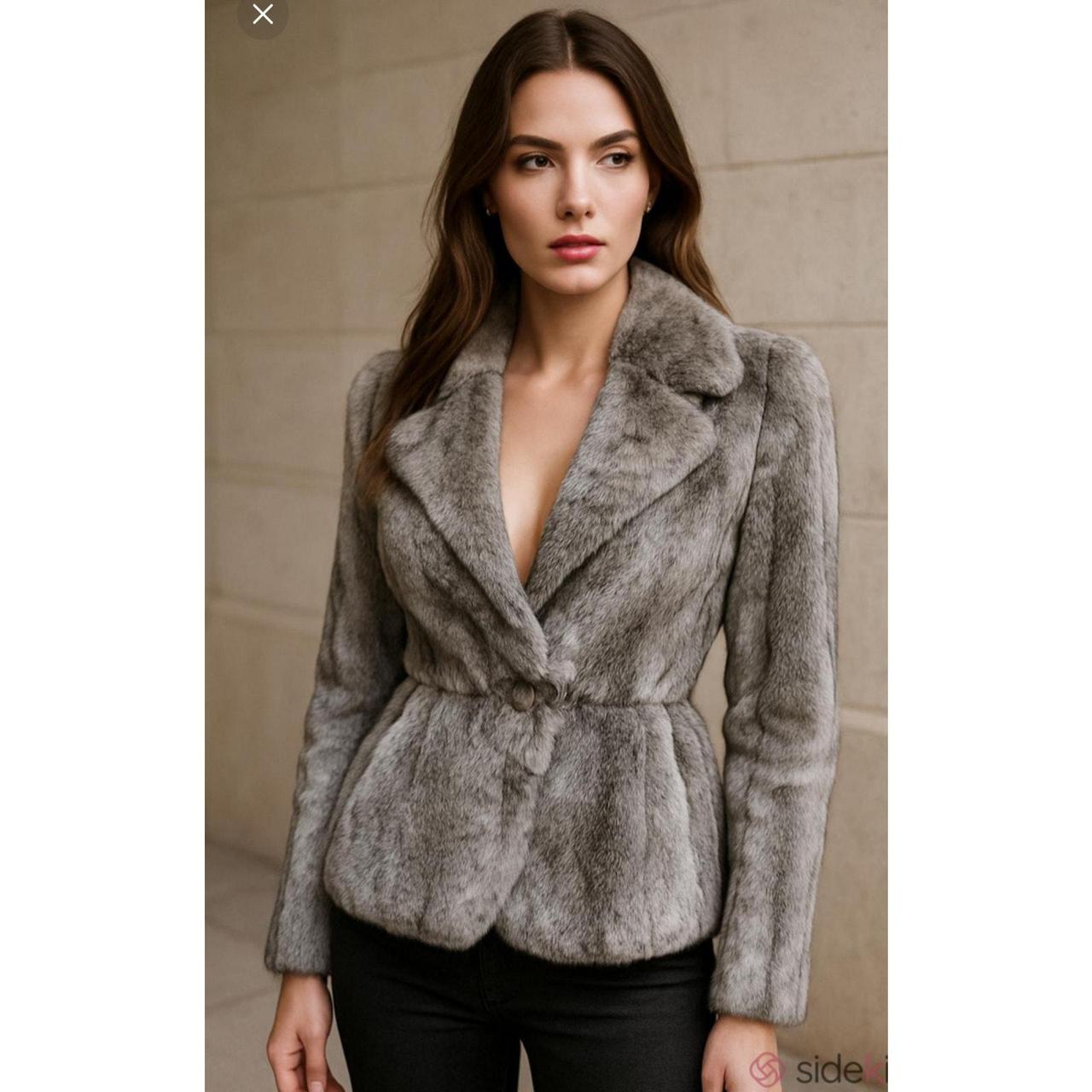 Source Unknown Women's Jacket - Grey/Tan - S – Au… - image 1