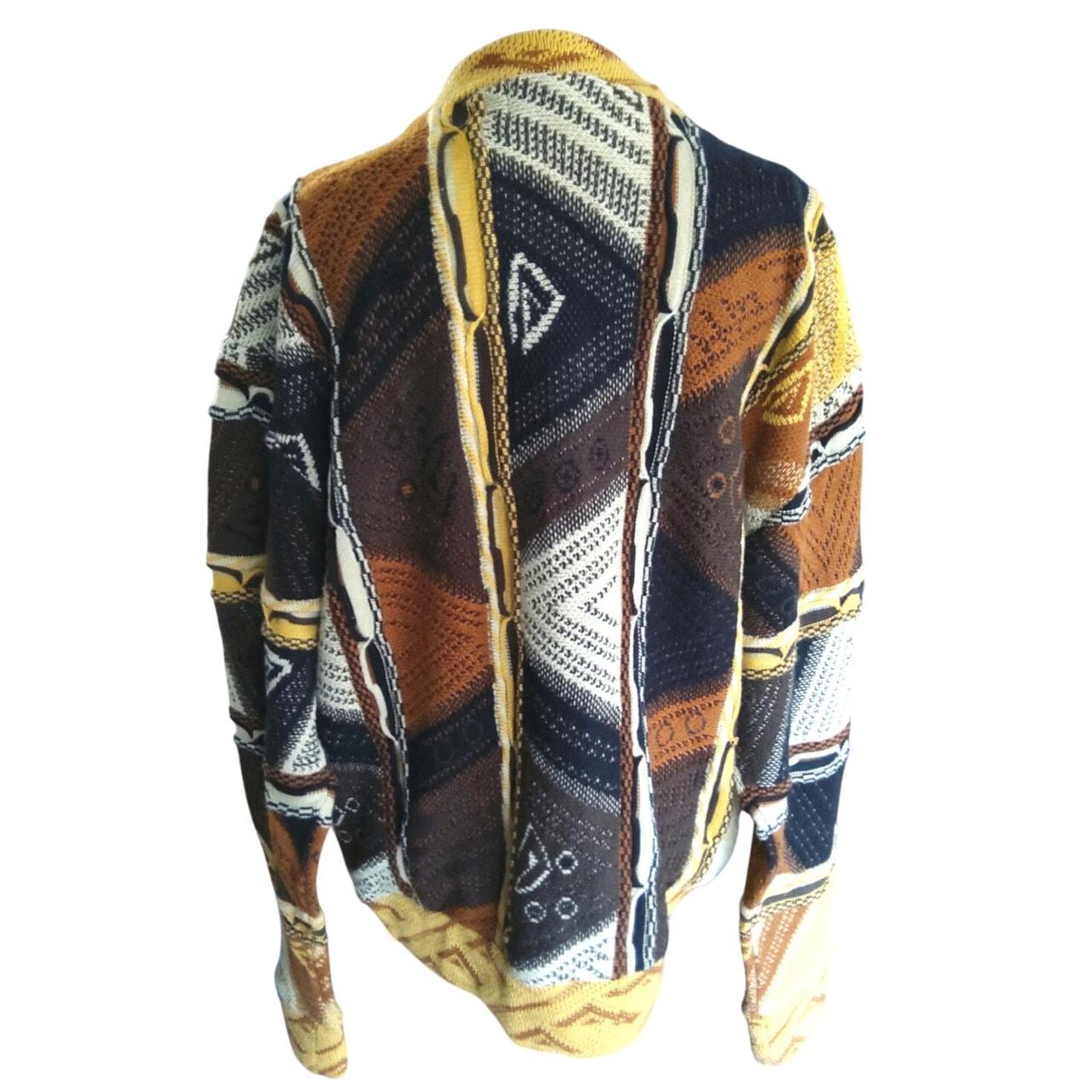 Source Unknown Men's Sweater - Brown/Multi - L – … - image 2