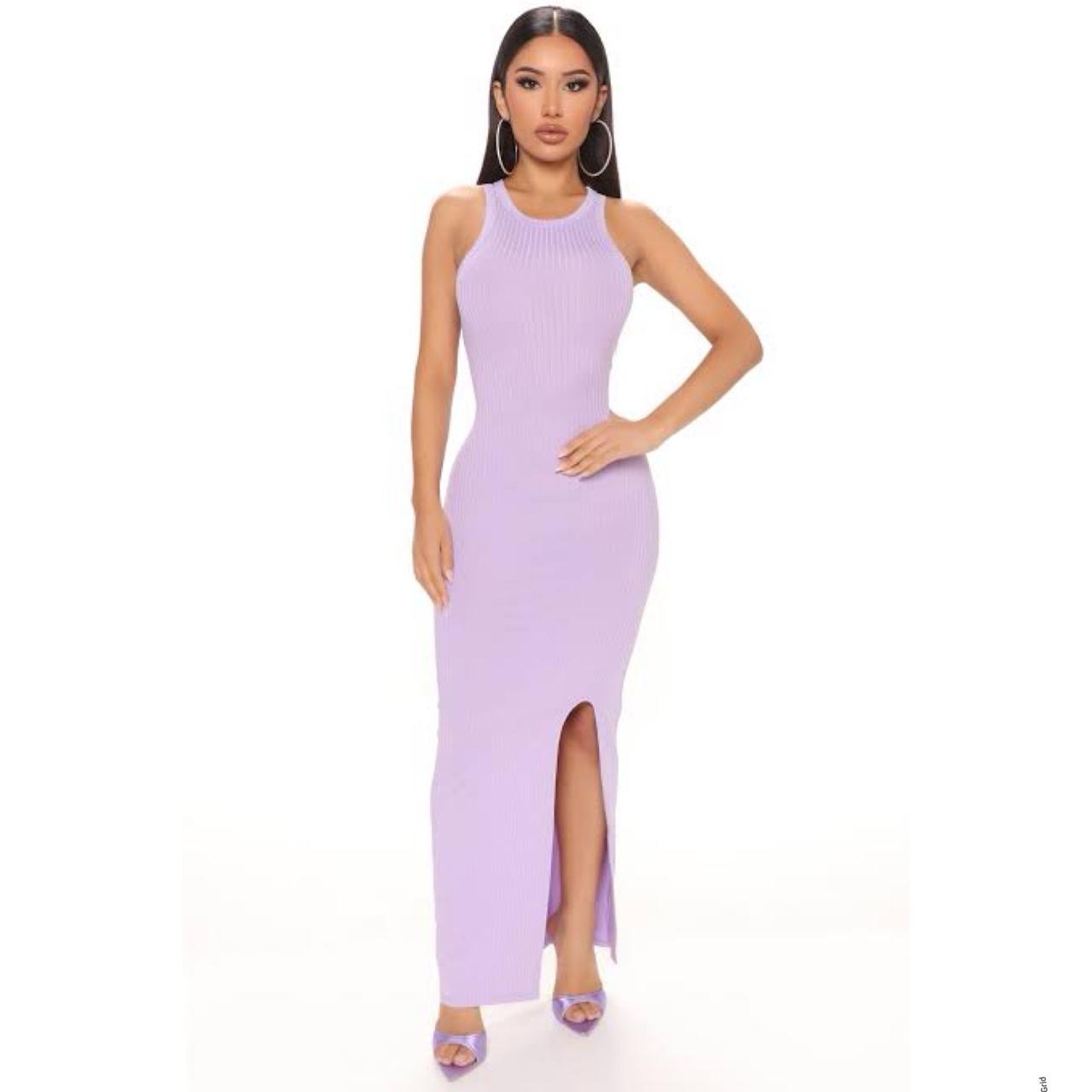 Fashion Nova ribbed dress Brand New, Size