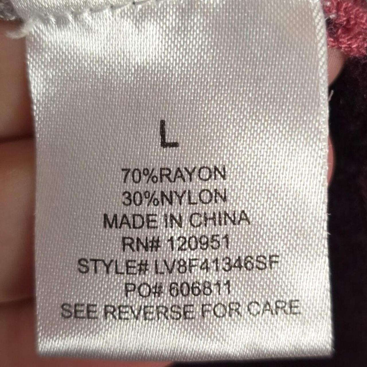 Source Unknown Women's Cardigan - Grey/Red - L – … - image 6