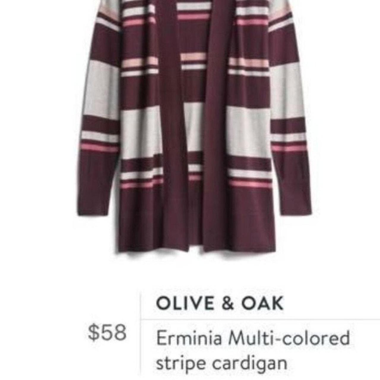 Source Unknown Women's Cardigan - Grey/Red - L – … - image 2