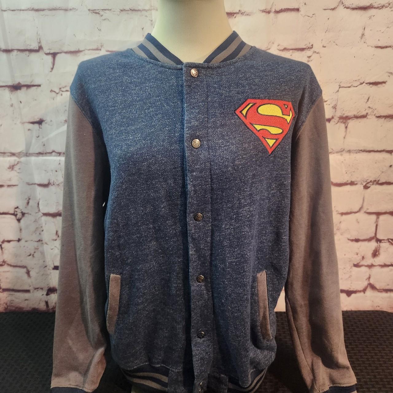 Superman varsity store jacket