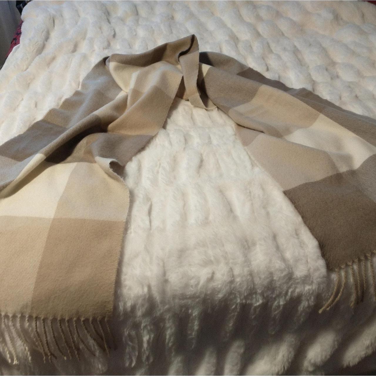 Source Unknown Women's Scarf - Cream/Tan – Beauti… - image 3