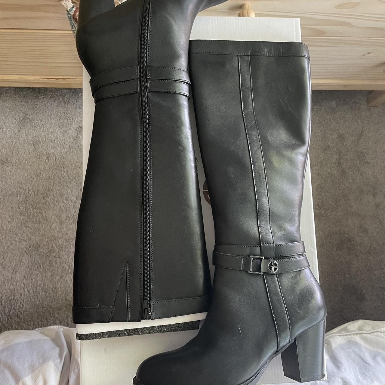 Giani Bernini boots Black Lightly used No flaws - Depop