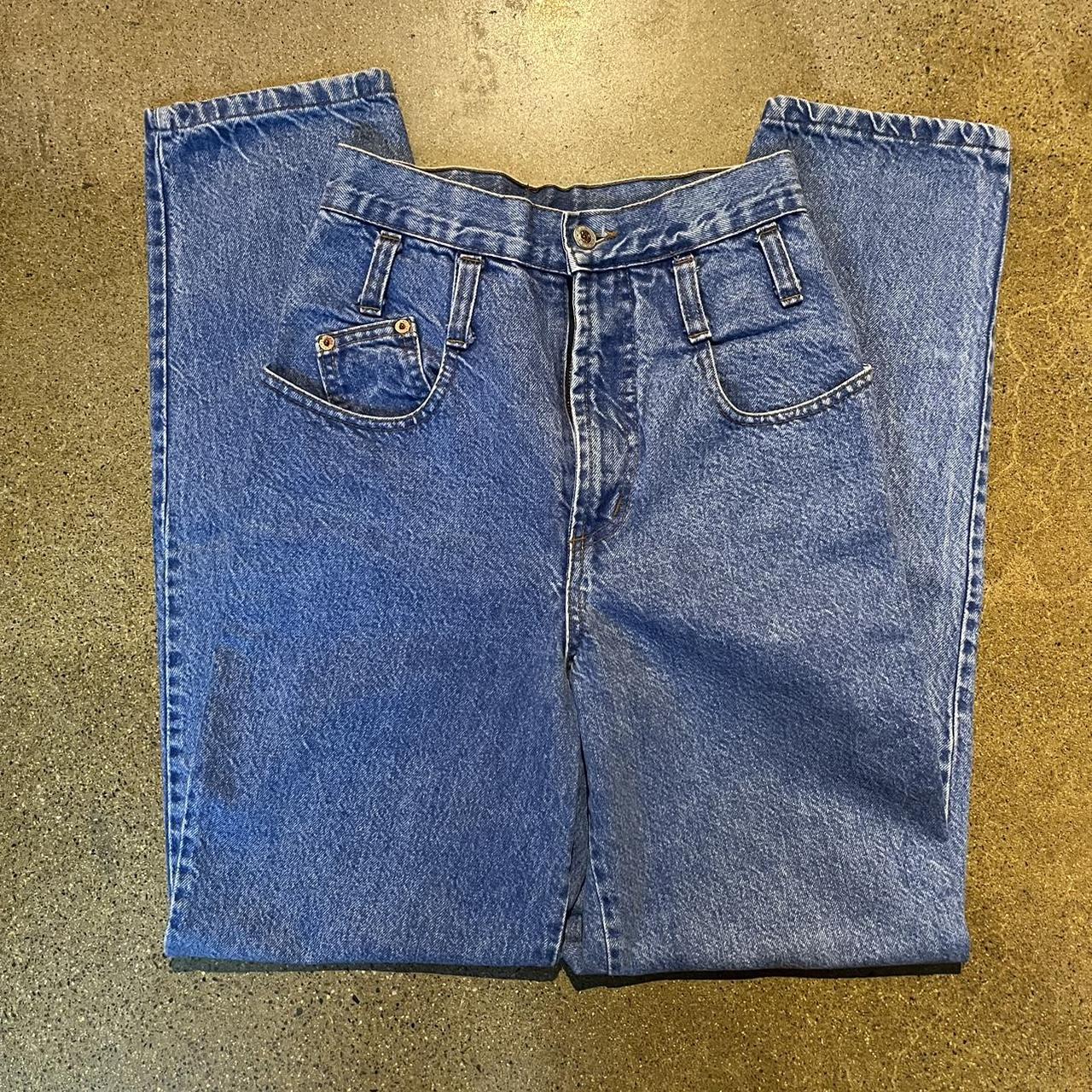 Steel Jeans Vintage jeans with the coolest tag... - Depop