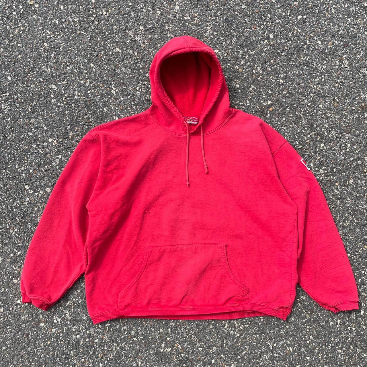 Men's Red Hoodie | Depop