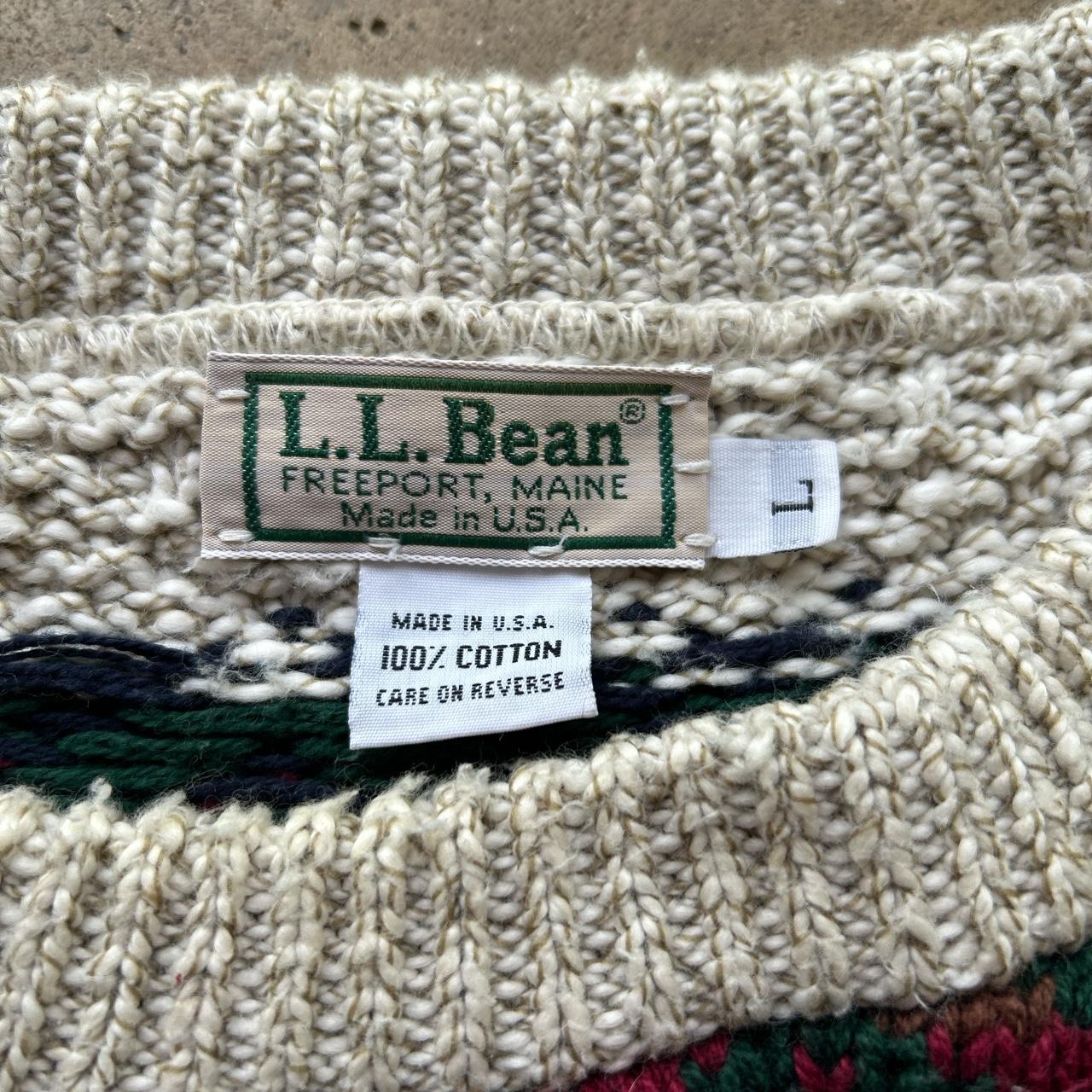 L.L.Bean Men's Multi Jumper | Depop