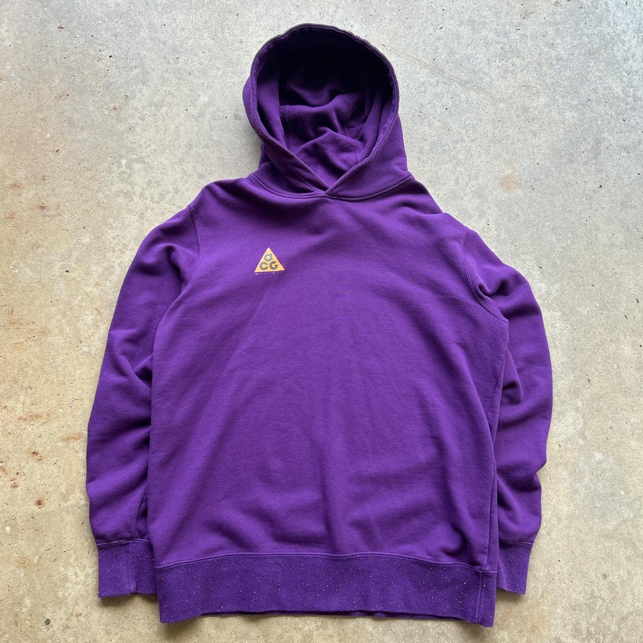 Nike acg purple hoodie Clearance