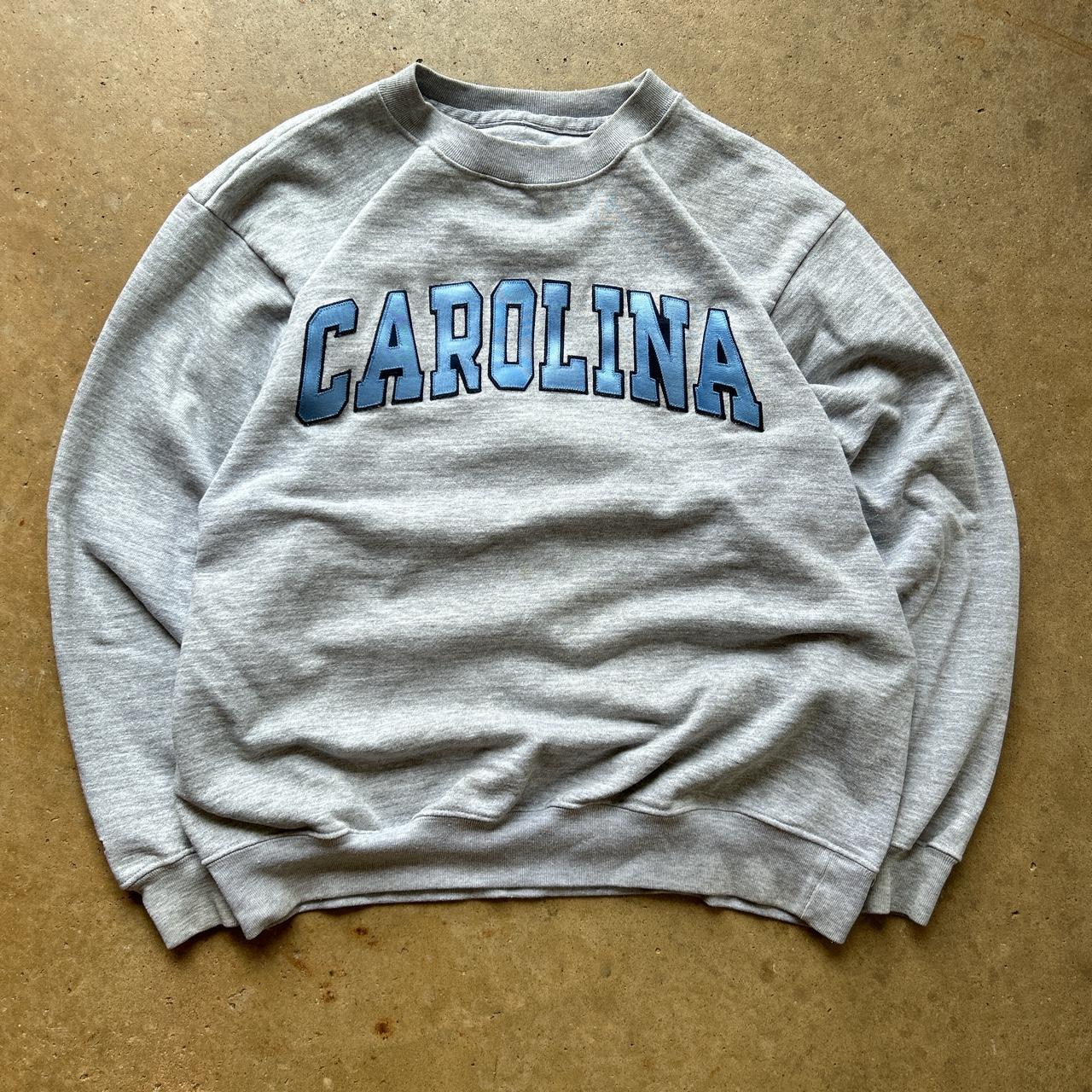 Vintage Carolina Tarheels Sweatshirt. Great... - Depop