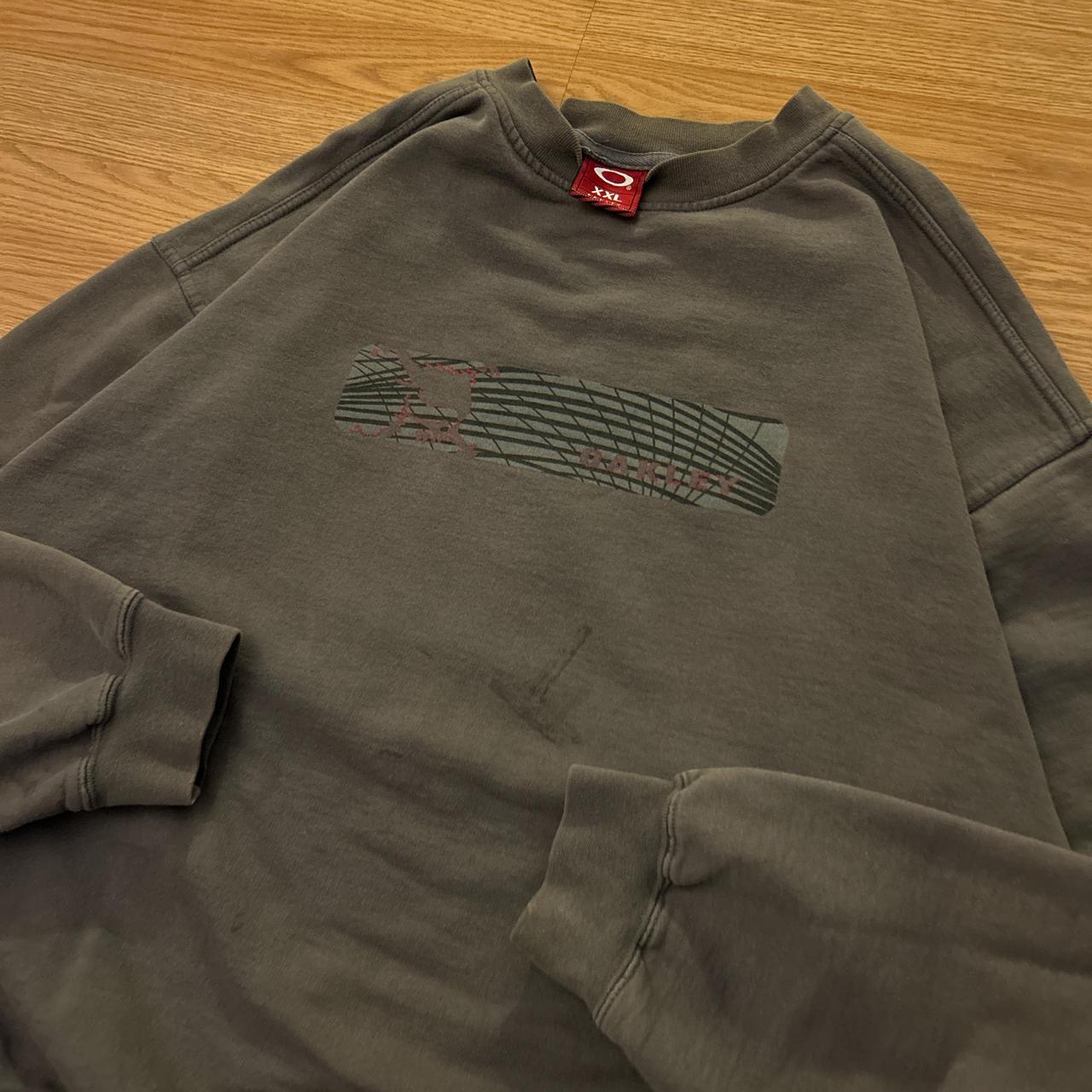 90s oakley software sweat shirt