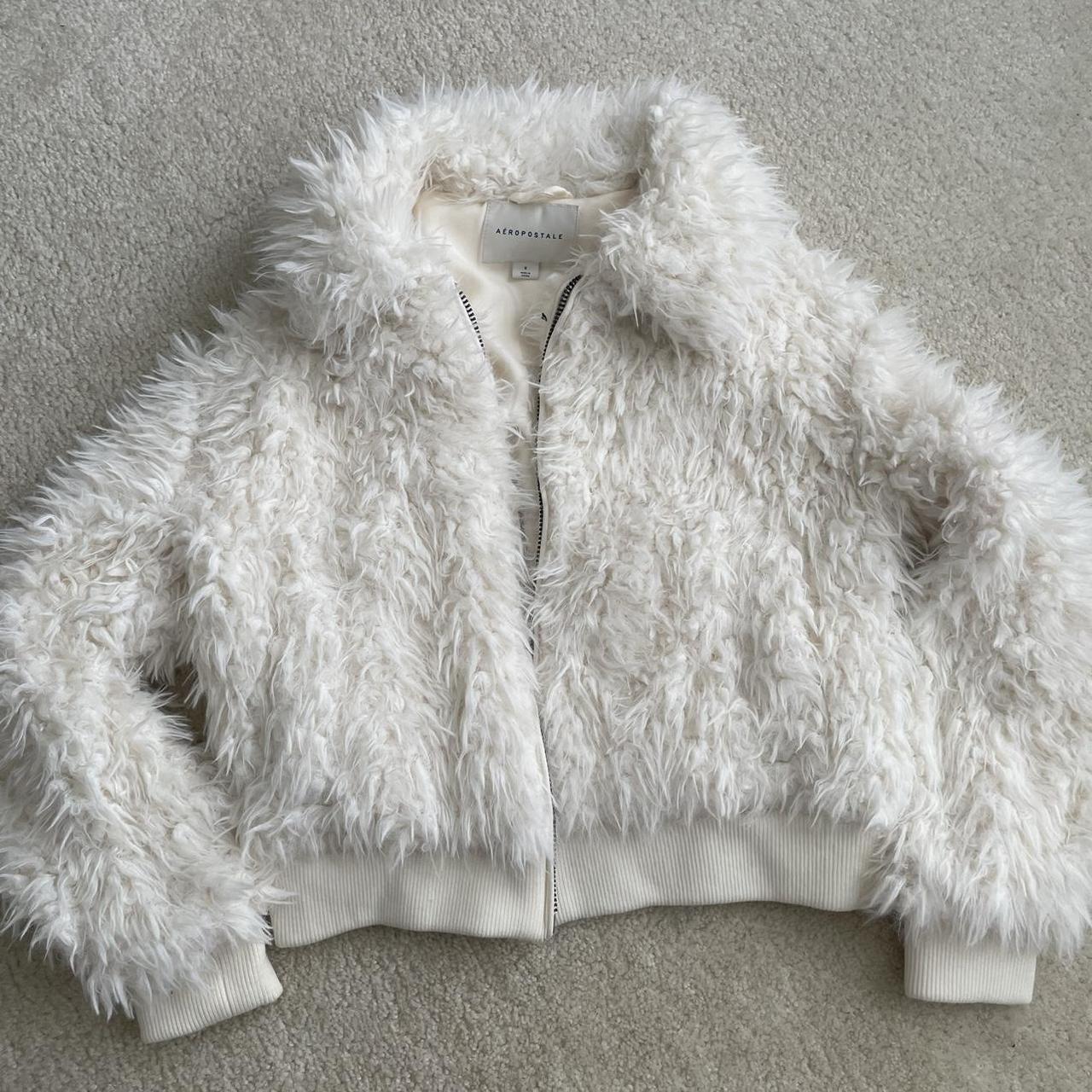 Aeropostale clearance fluffy jacket