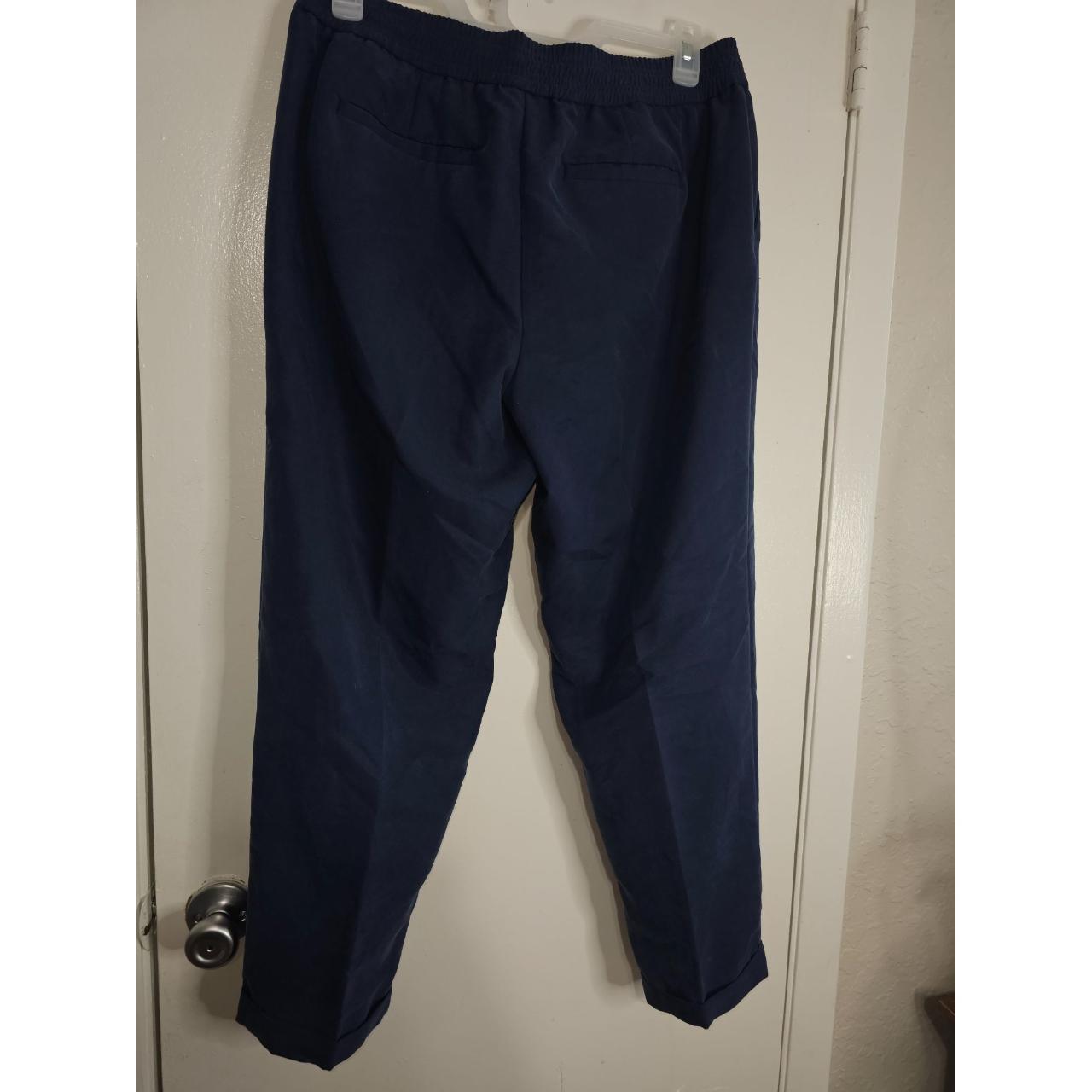 Like new blue dress pants please ask for... - Depop