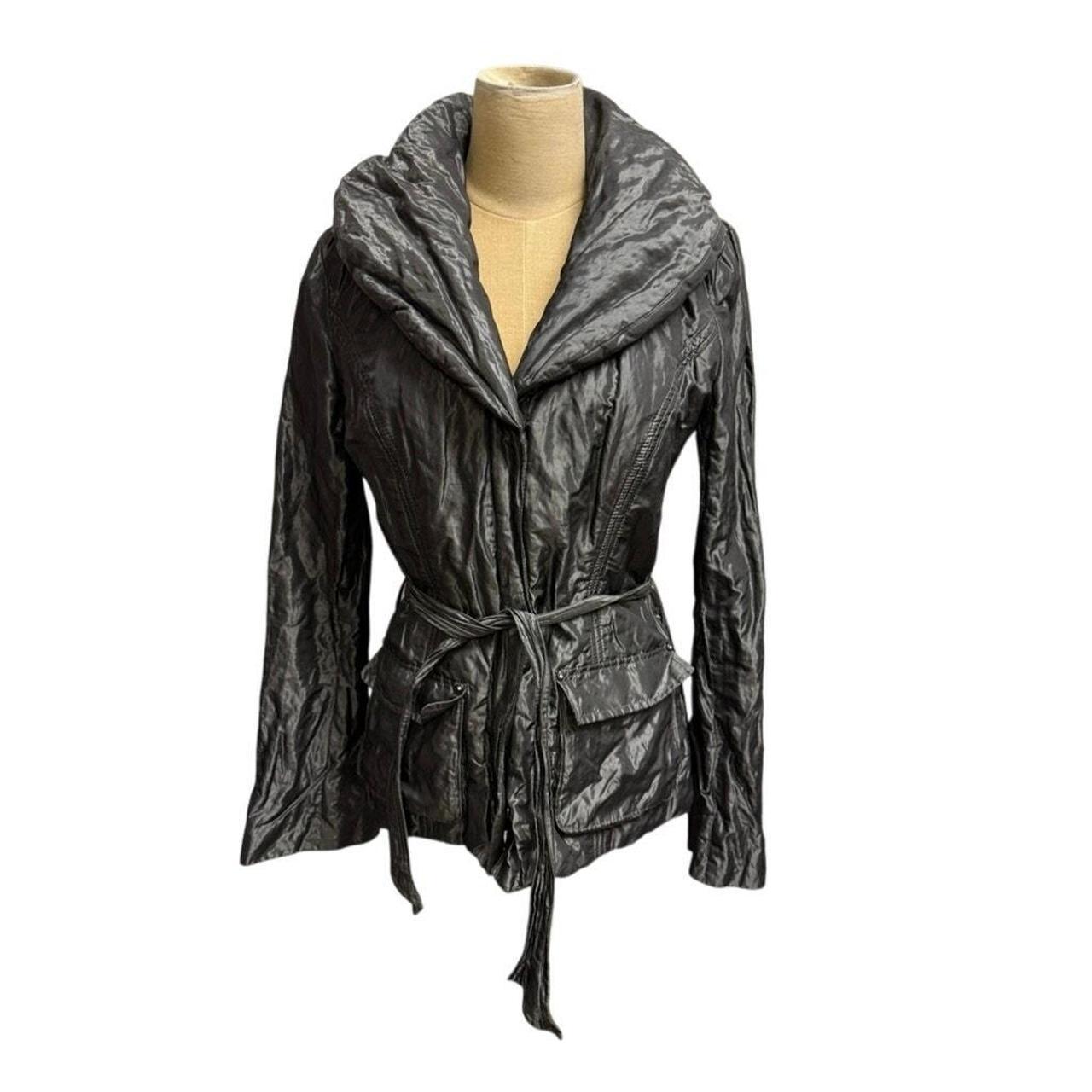 Cache Women's Jacket - Silver - M – "CACHE" Silve… - image 1