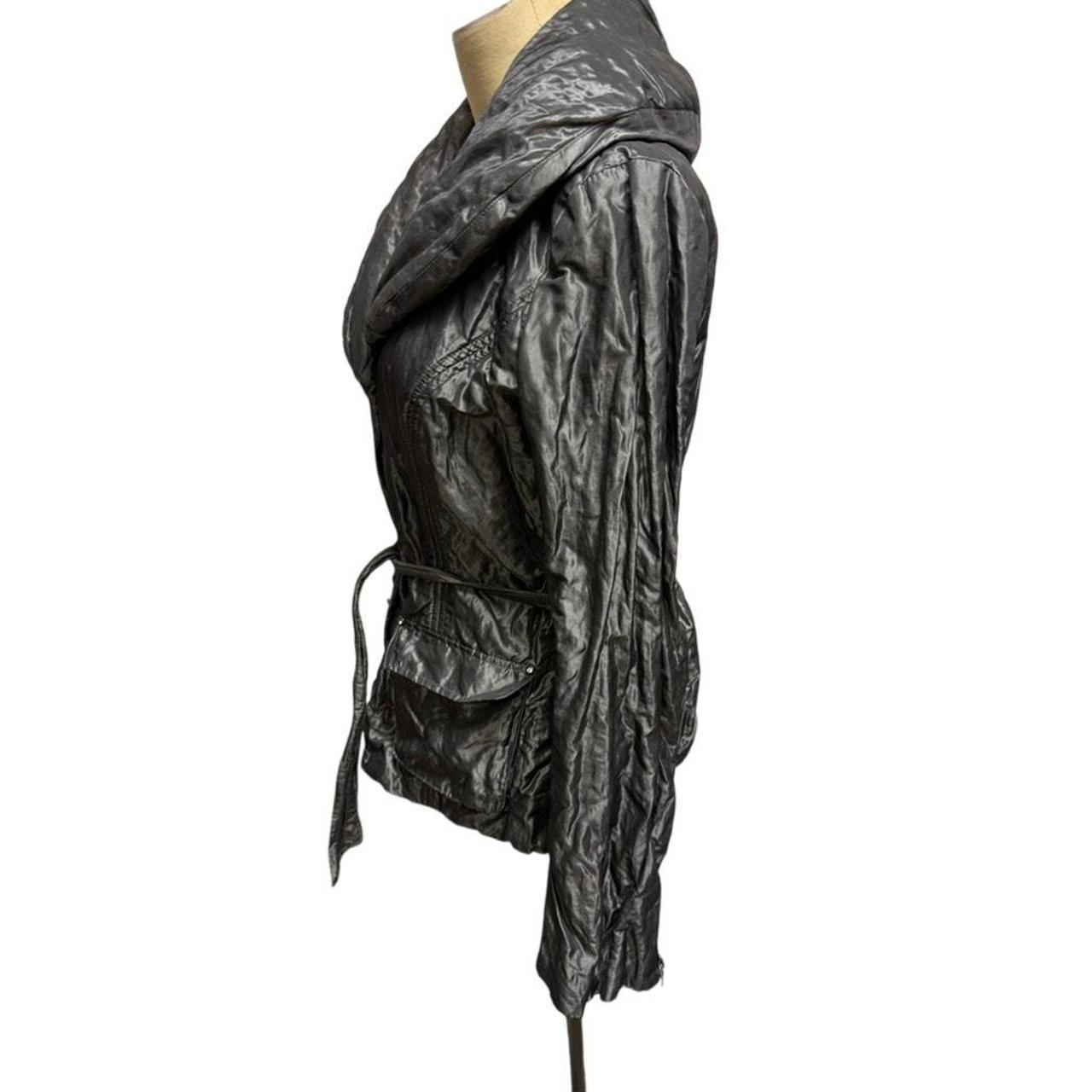 Cache Women's Jacket - Silver - M – "CACHE" Silve… - image 2