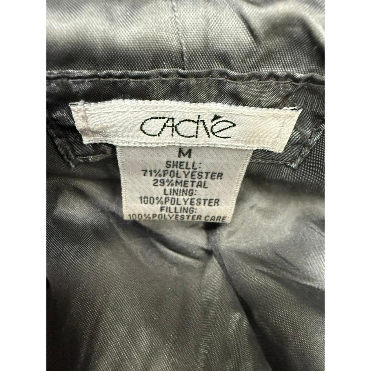 Cache Women's Jacket - Silver - M – "CACHE" Silve… - image 7