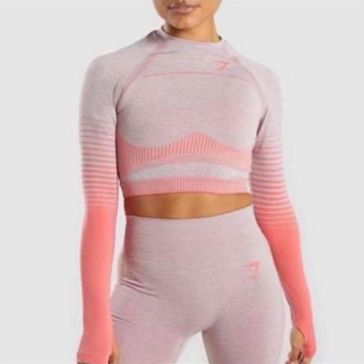 Gymshark hyper amplify set Hot pink and baby. Depop