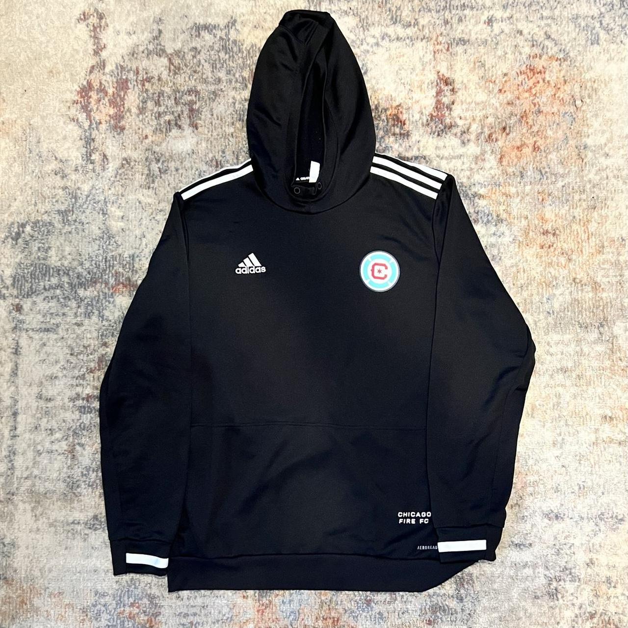 Adidas warm up hoodie hotsell