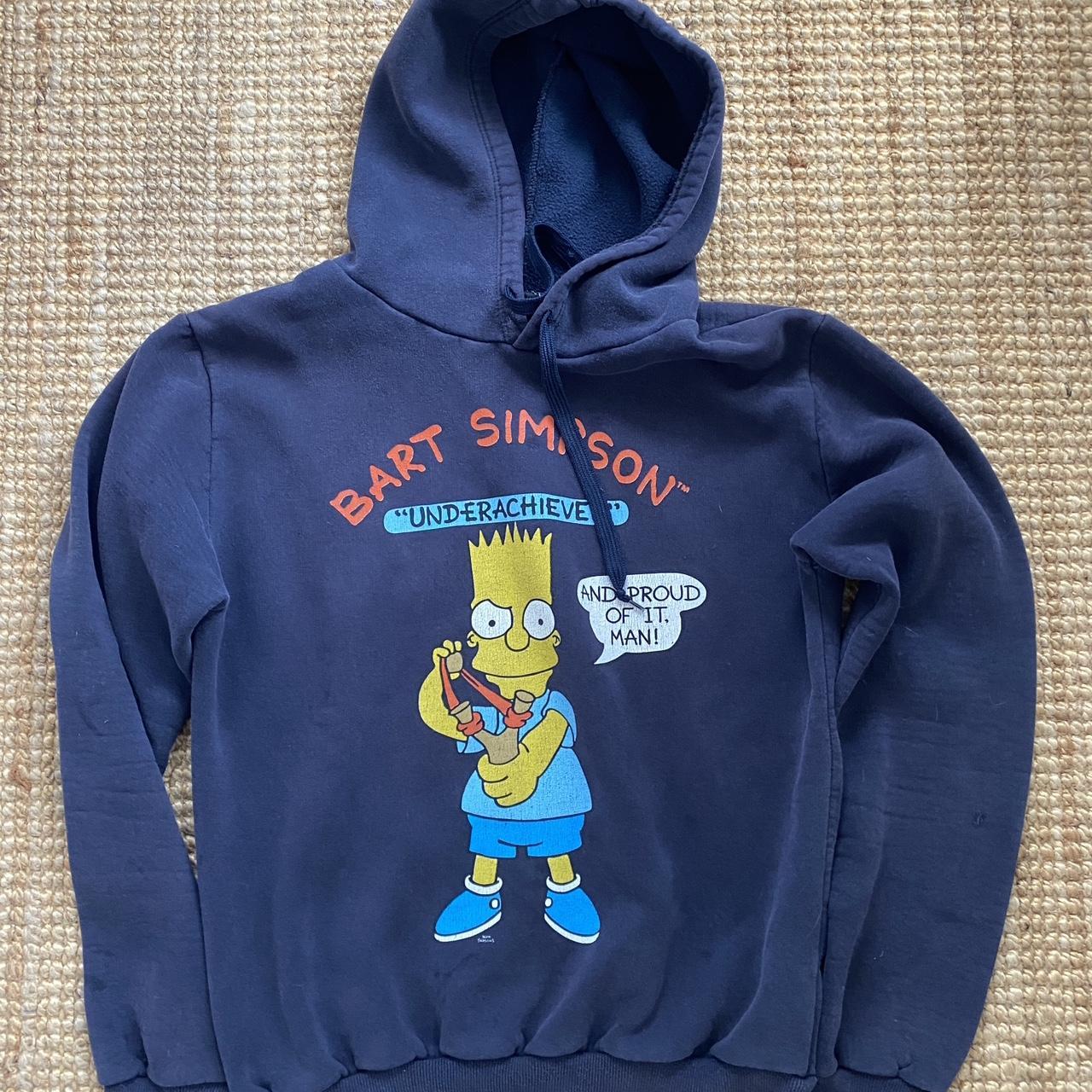 Bart simpson in best sale a hoodie