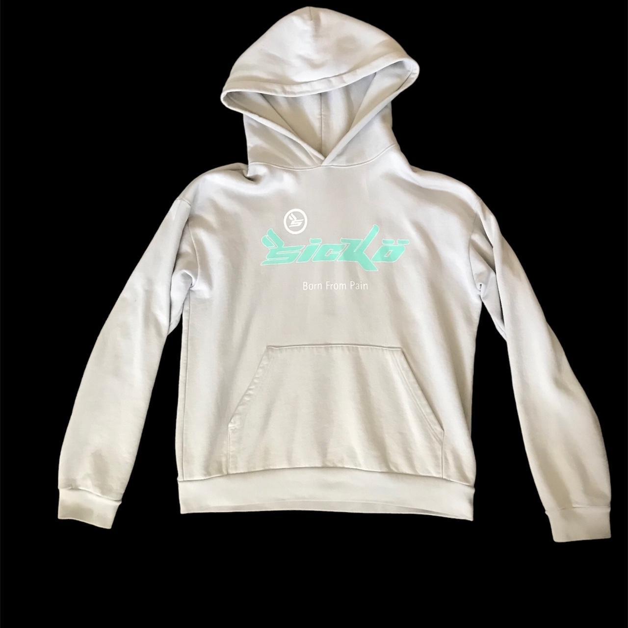 Born From Pain Sicko Cream Hoodie